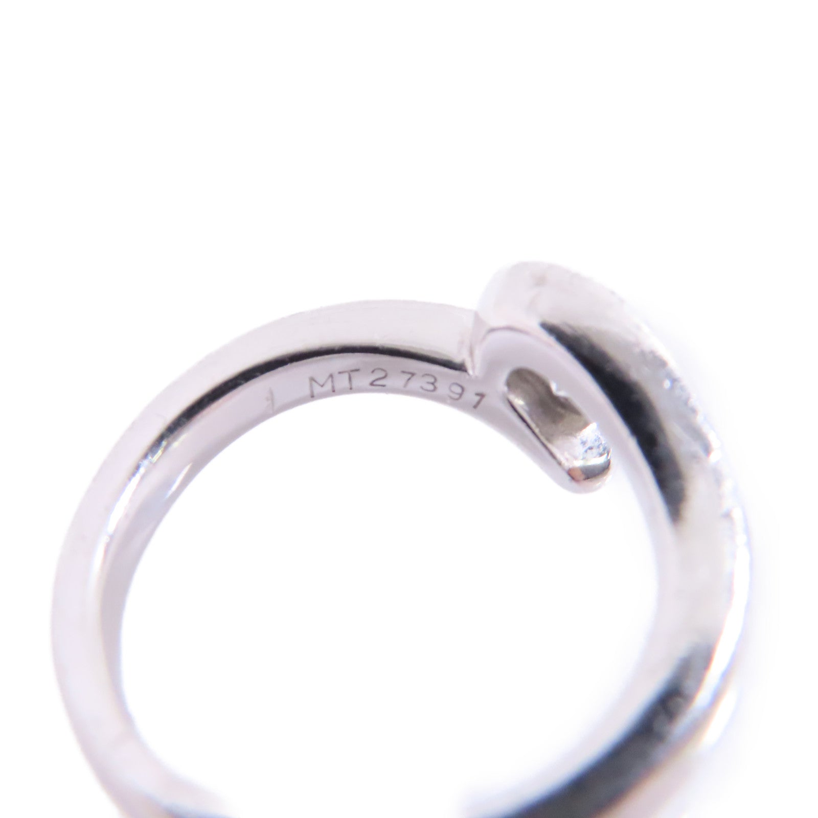 JEWELRY 18K白金/鑽石Diamond Ring戒指US#4.75