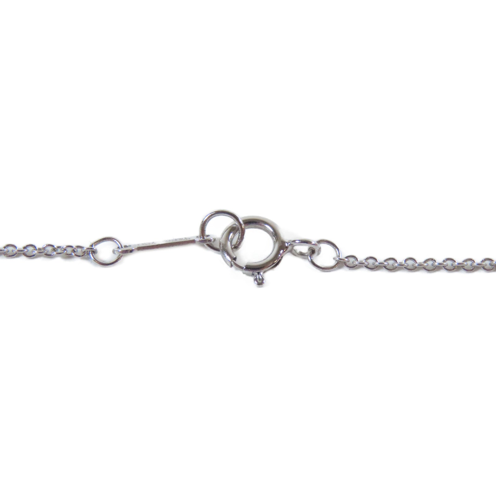 TIFFANY＆CO 【激減優惠】18K白金Loving Heart Pendant項鍊#40cm
