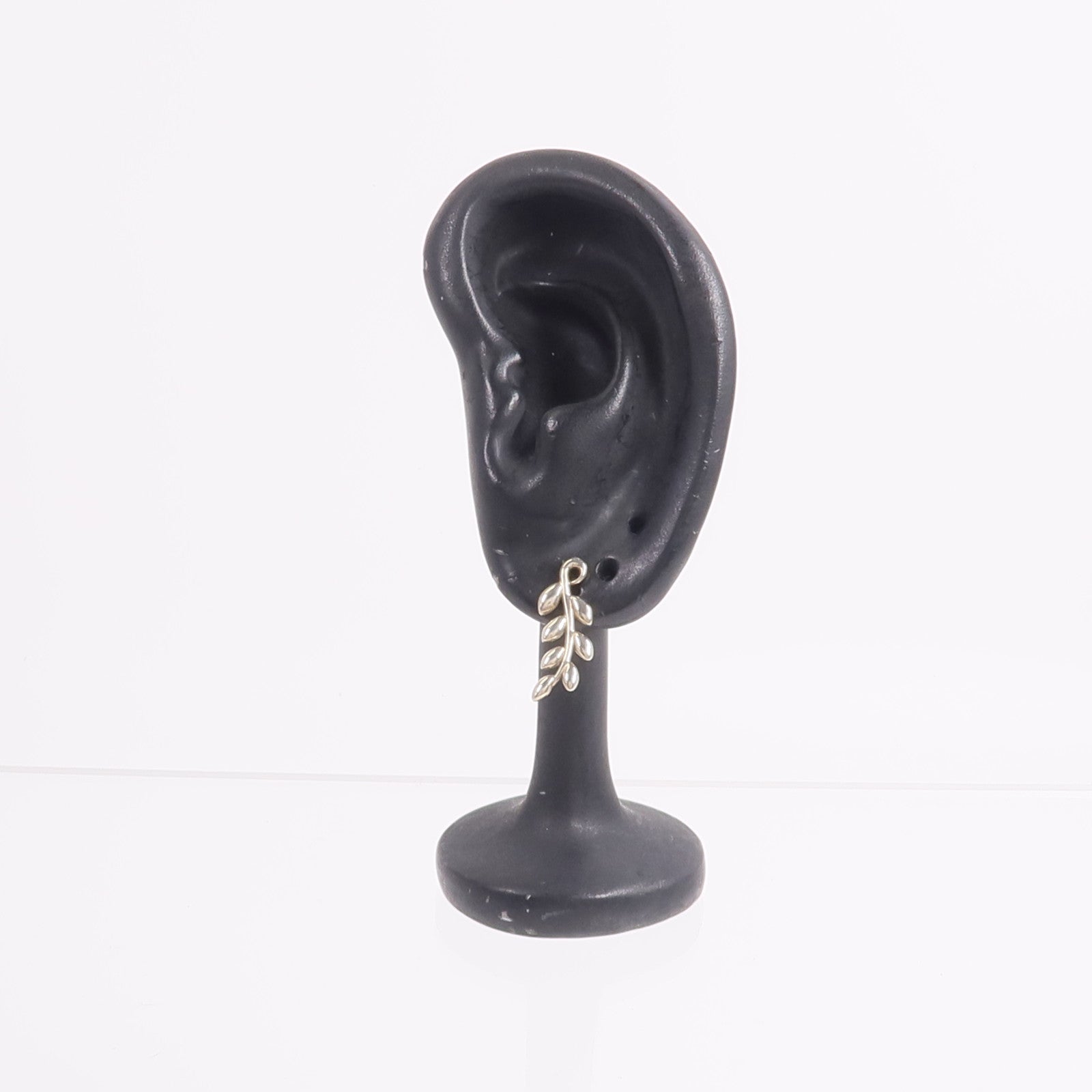 TIFFANY＆CO 925純銀Olive Leaf Climber Earrings耳環