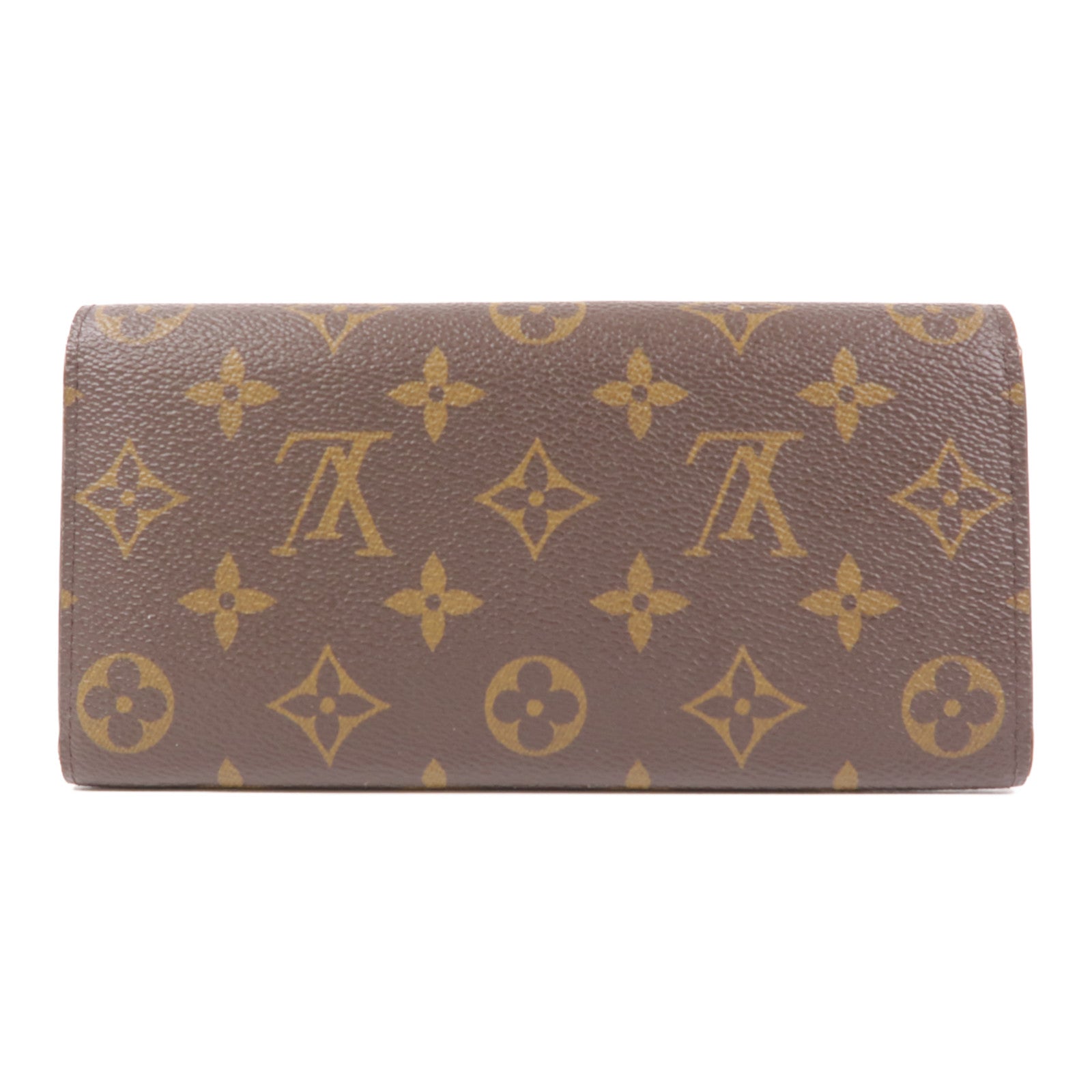 LOUIS VUITTON Monogram Long Wallet金扣長錢包
