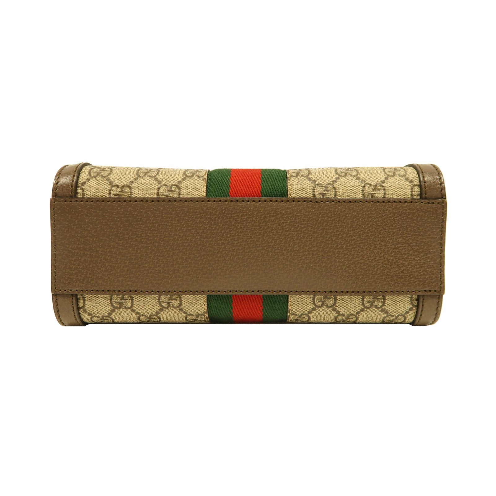 GUCCI 塗層帆布Ophidia Small Tote金扣手挽肩背兩用袋啡色