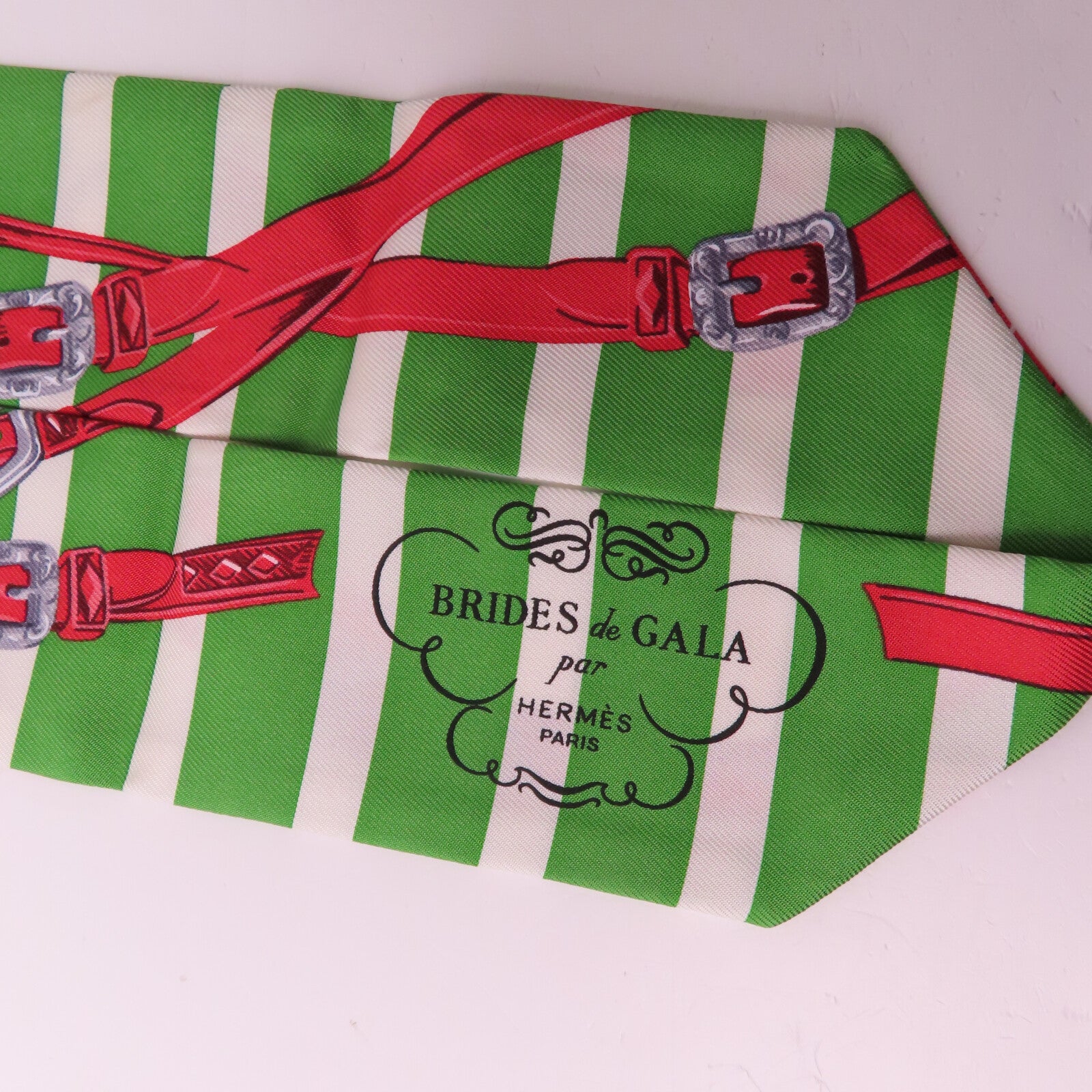 HERMES 絲質Twilly Scarf絲巾