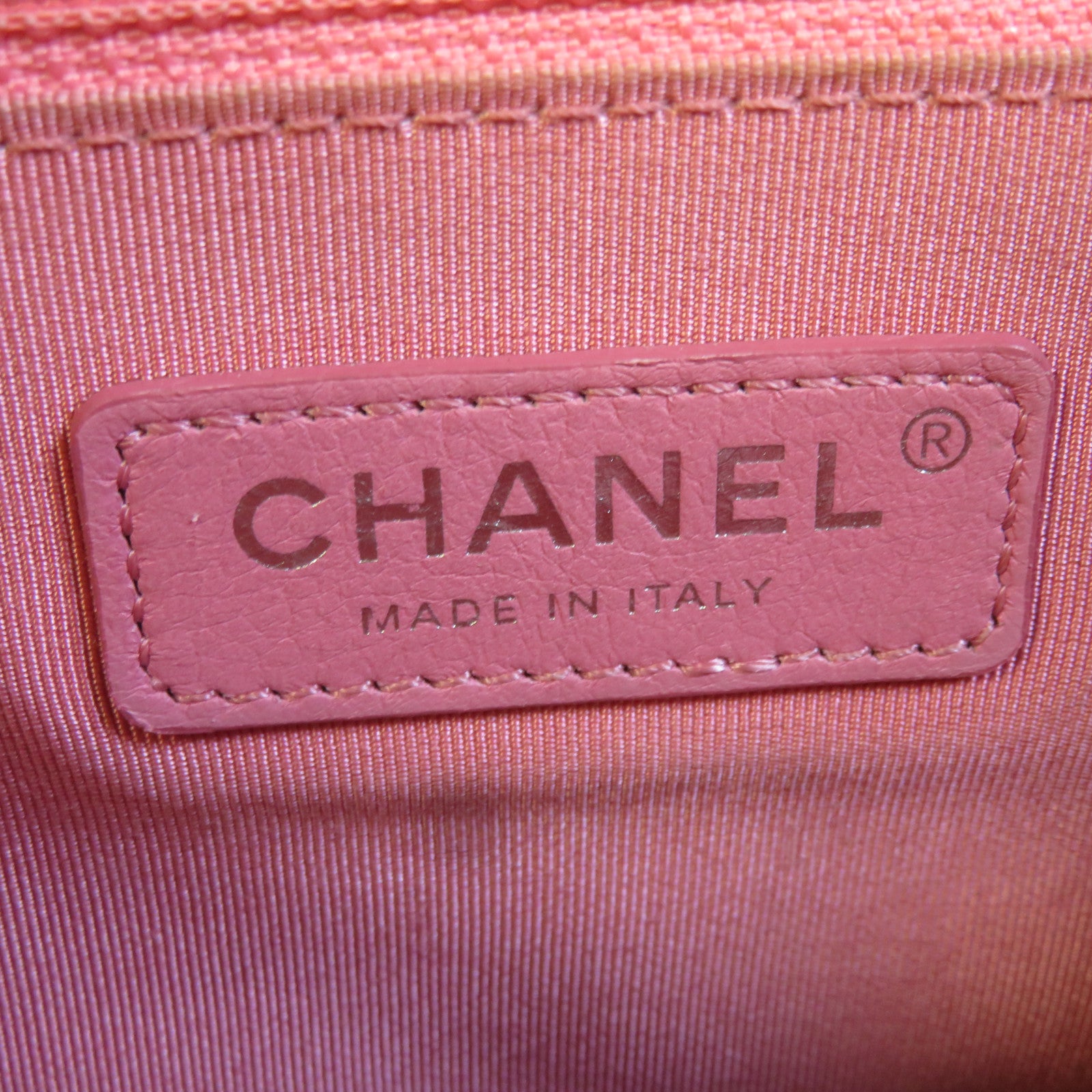 CHANEL 【激減優惠】菱格牛皮皮革Gabrielle Medium金扣手挽肩背兩用袋粉紅色