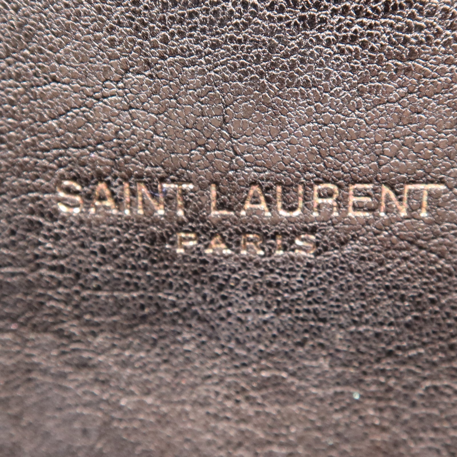 SAINT LAURENT 牛皮皮革College銀扣鏈帶肩背袋