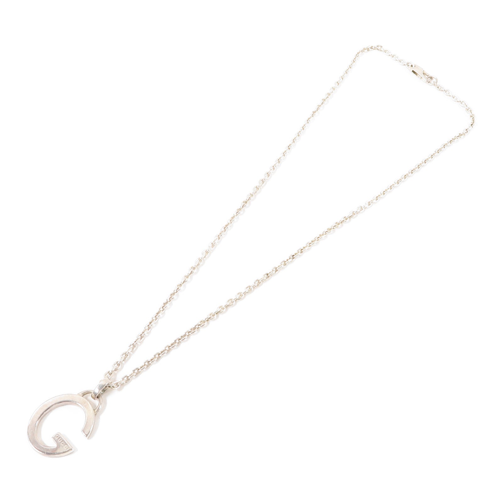 GUCCI 925純銀G Necklace項鍊