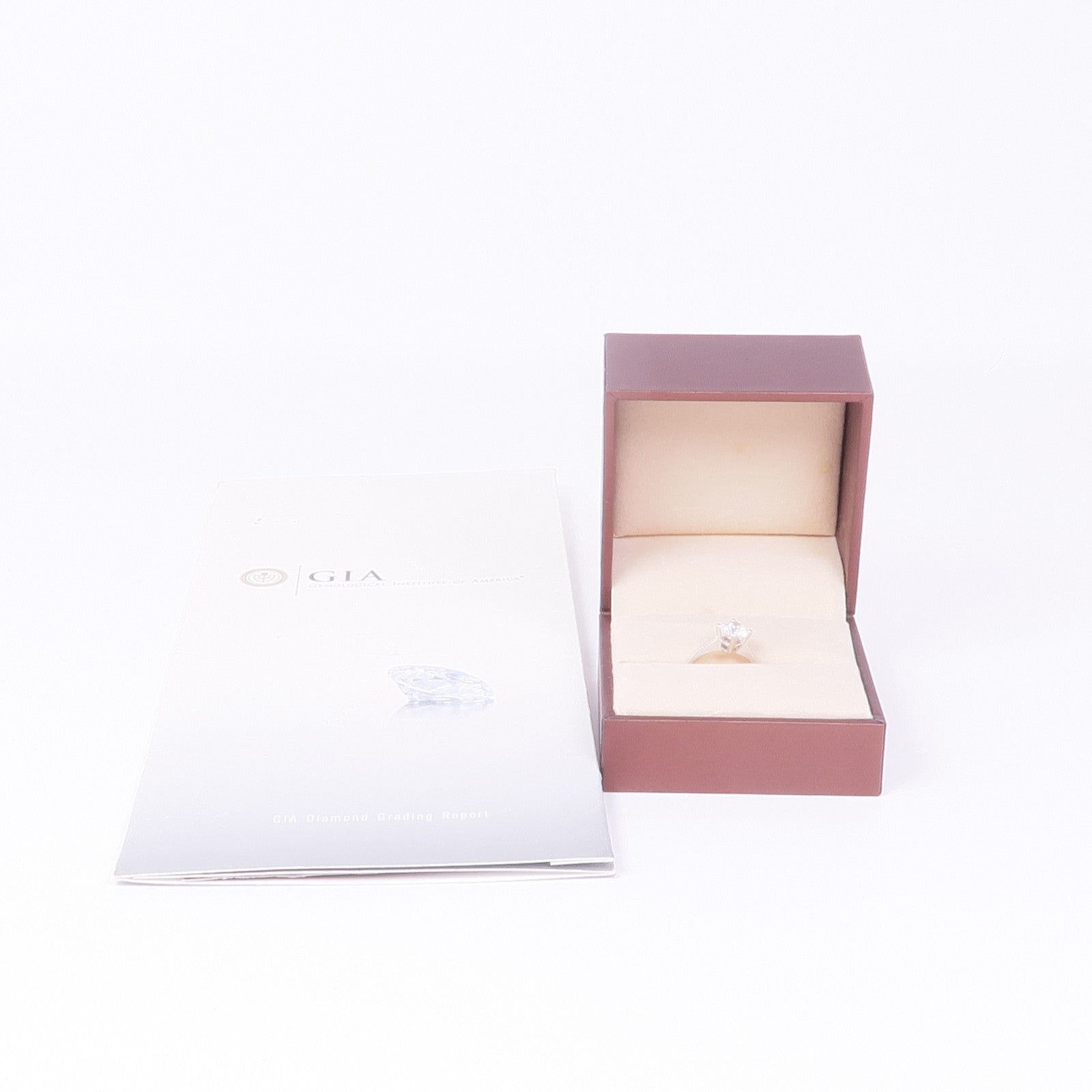 JEWELRY 【激減優惠】18K白金Diamond Ring鑽石戒指US#4.75