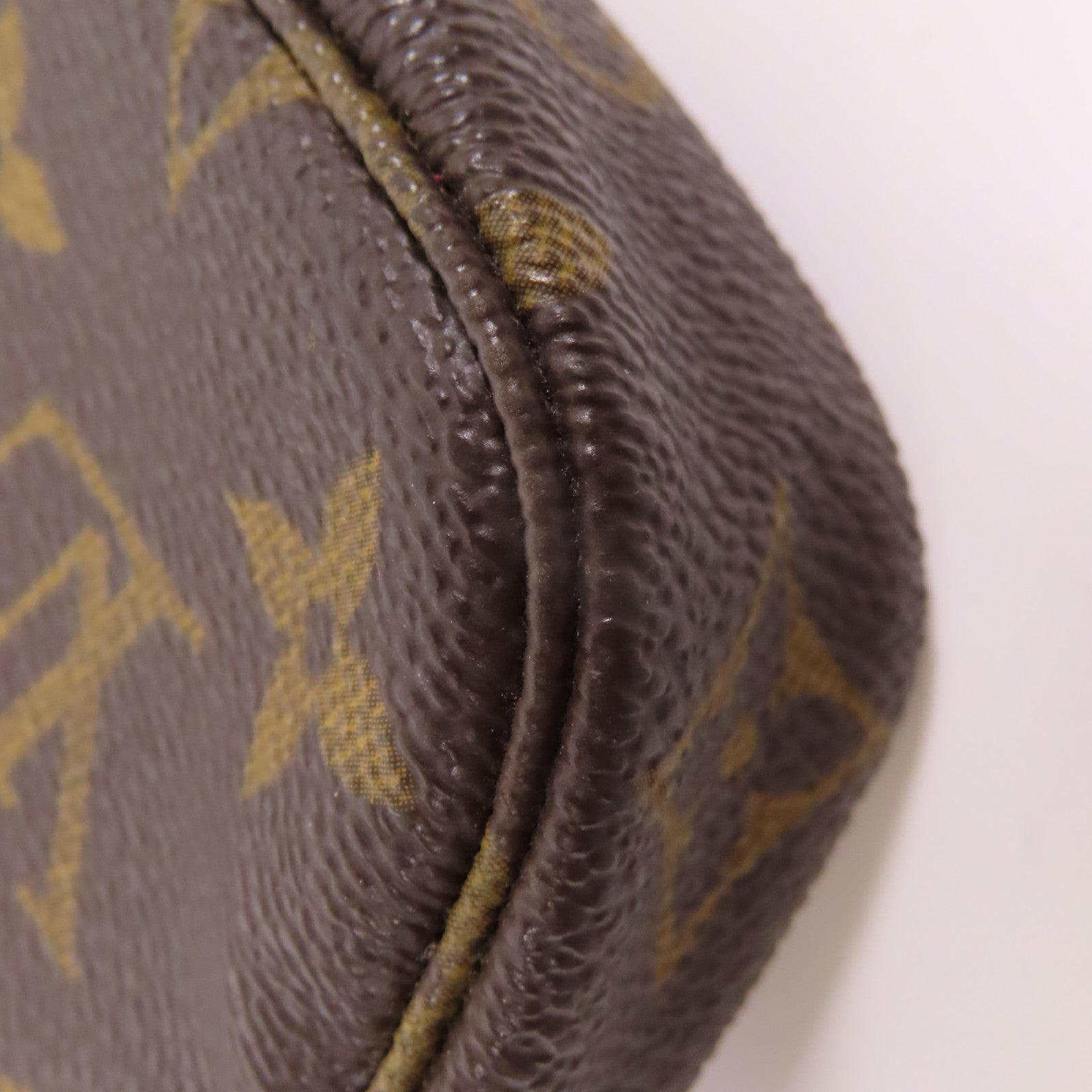 LOUIS VUITTON LV GHW Mini Pochette Accessoires Handbag M58009 Monogram Brown
