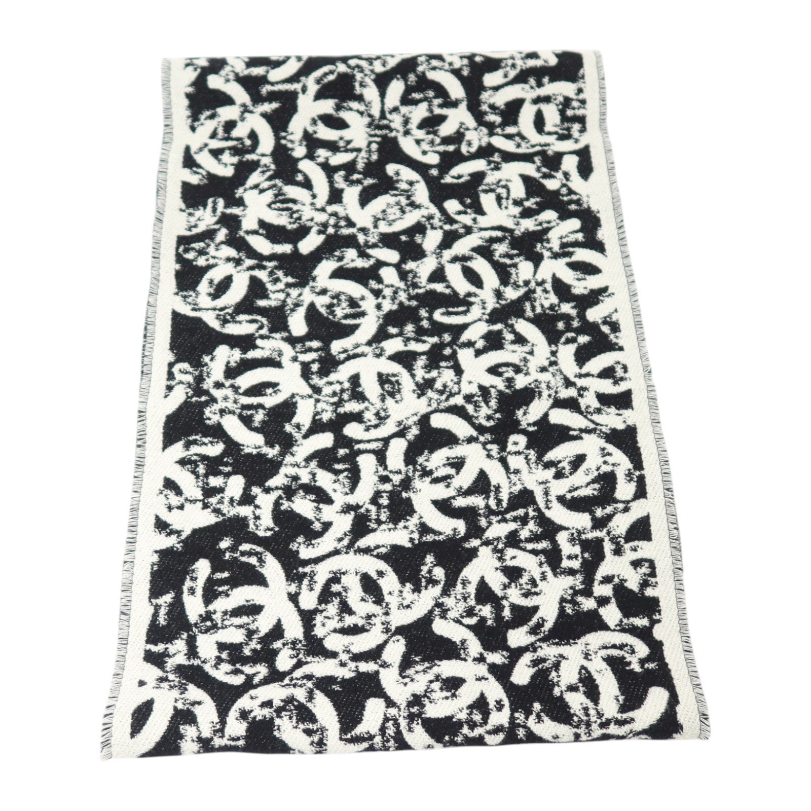 CHANEL 羊毛/羊絨Scarf 182cmX33圍巾