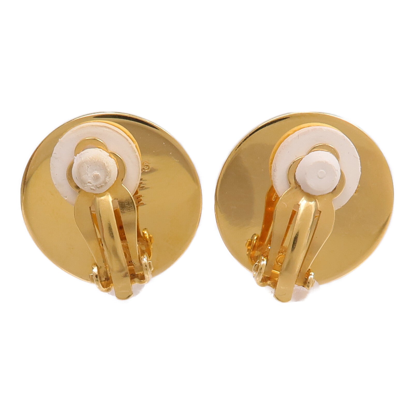 HERMES 金屬Clou De Selle Earrings夾式耳環