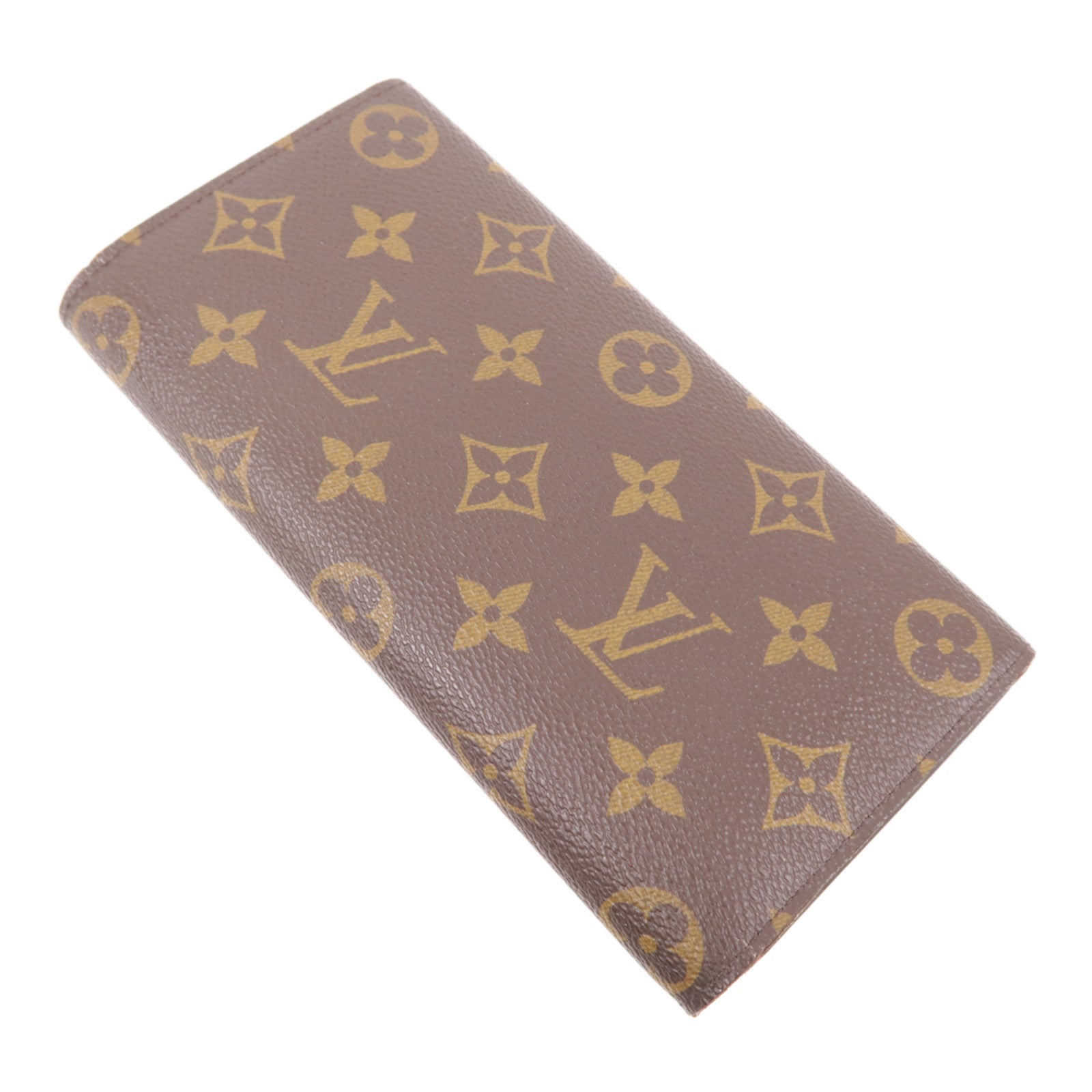 LOUIS VUITTON Monogram Long Wallet金扣長錢包