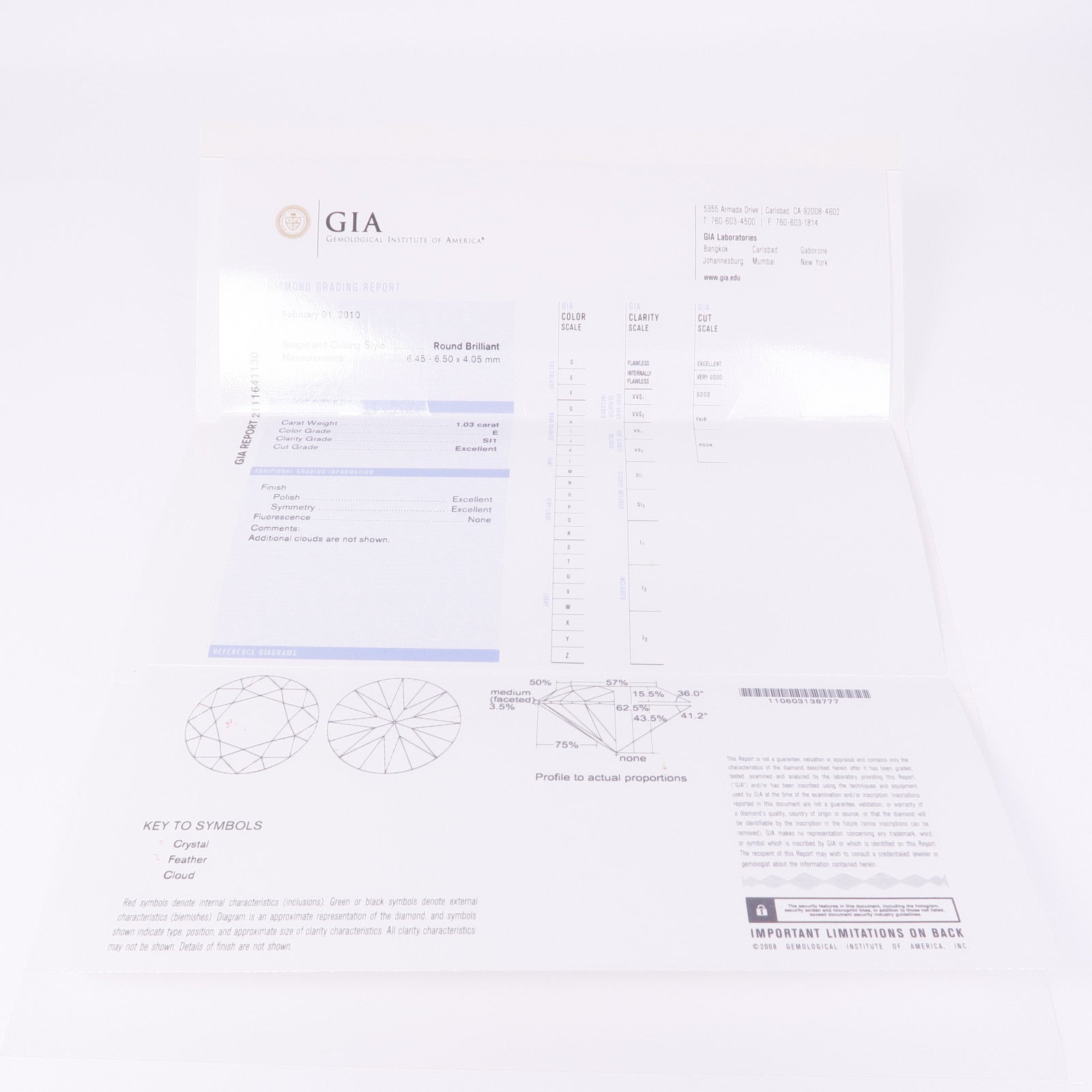 JEWELRY 【激減優惠】18K白金Diamond Ring鑽石戒指US#4.75