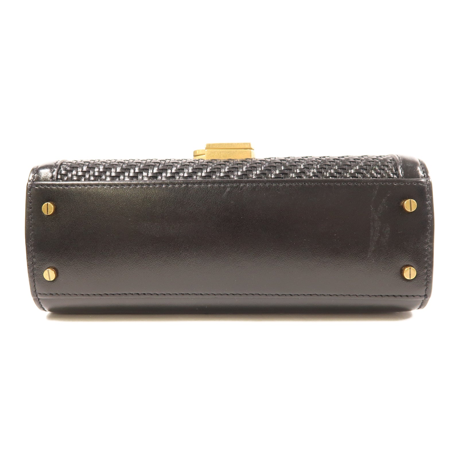 SAINT LAURENT 牛皮皮革2 Way Shoulder Bag金扣手挽肩背兩用袋