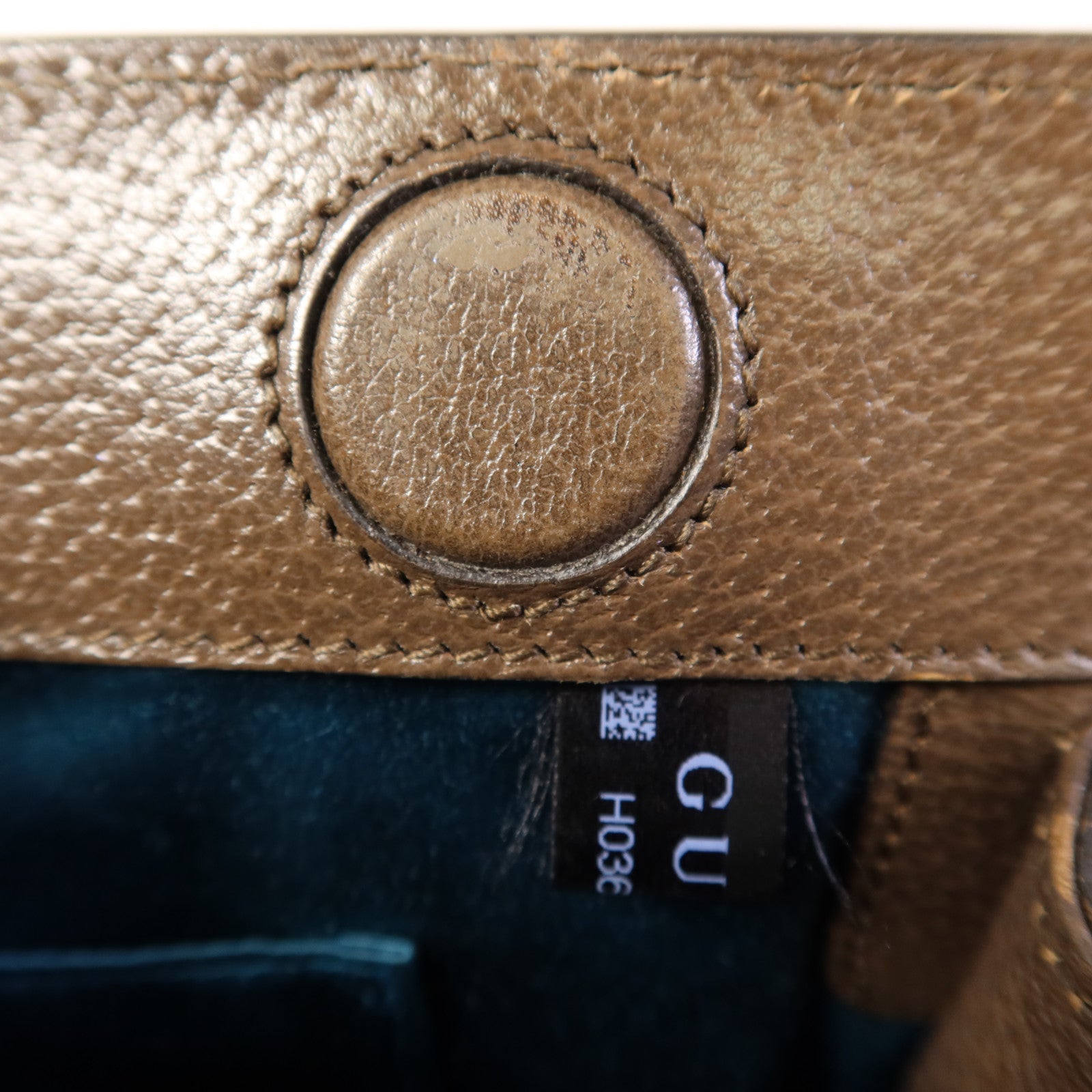 GUCCI 塗層帆布Ophidia GG Chain Shoulder Bag金扣鏈帶肩背袋