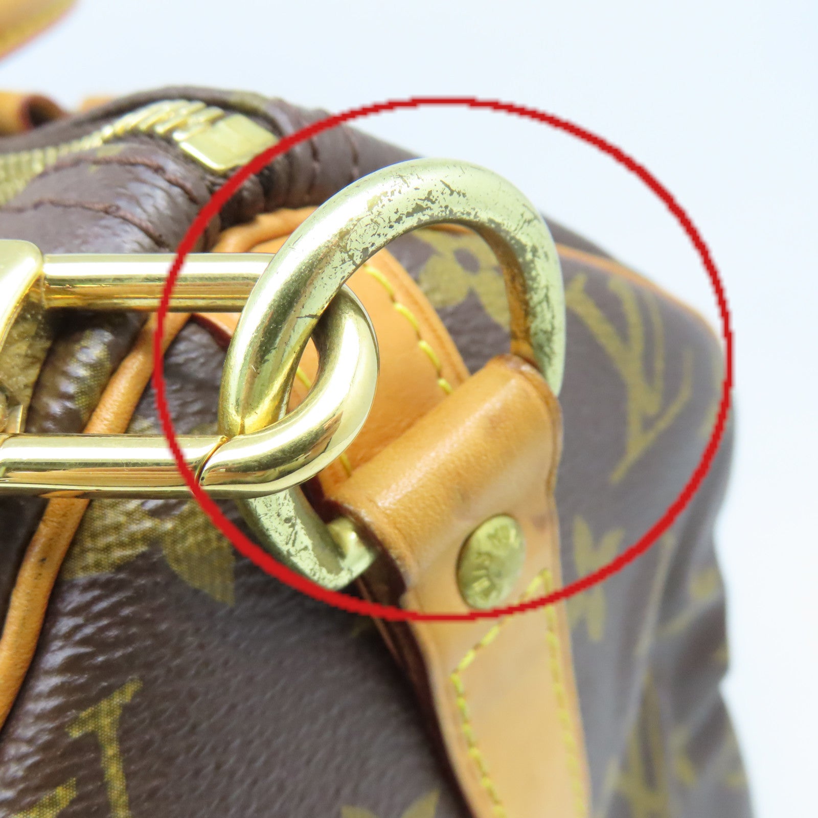LOUIS VUITTON 【激減優惠】Monogram Speedy Bandouliere 30 2Way  Hand Bag金扣手挽肩背兩用袋啡色