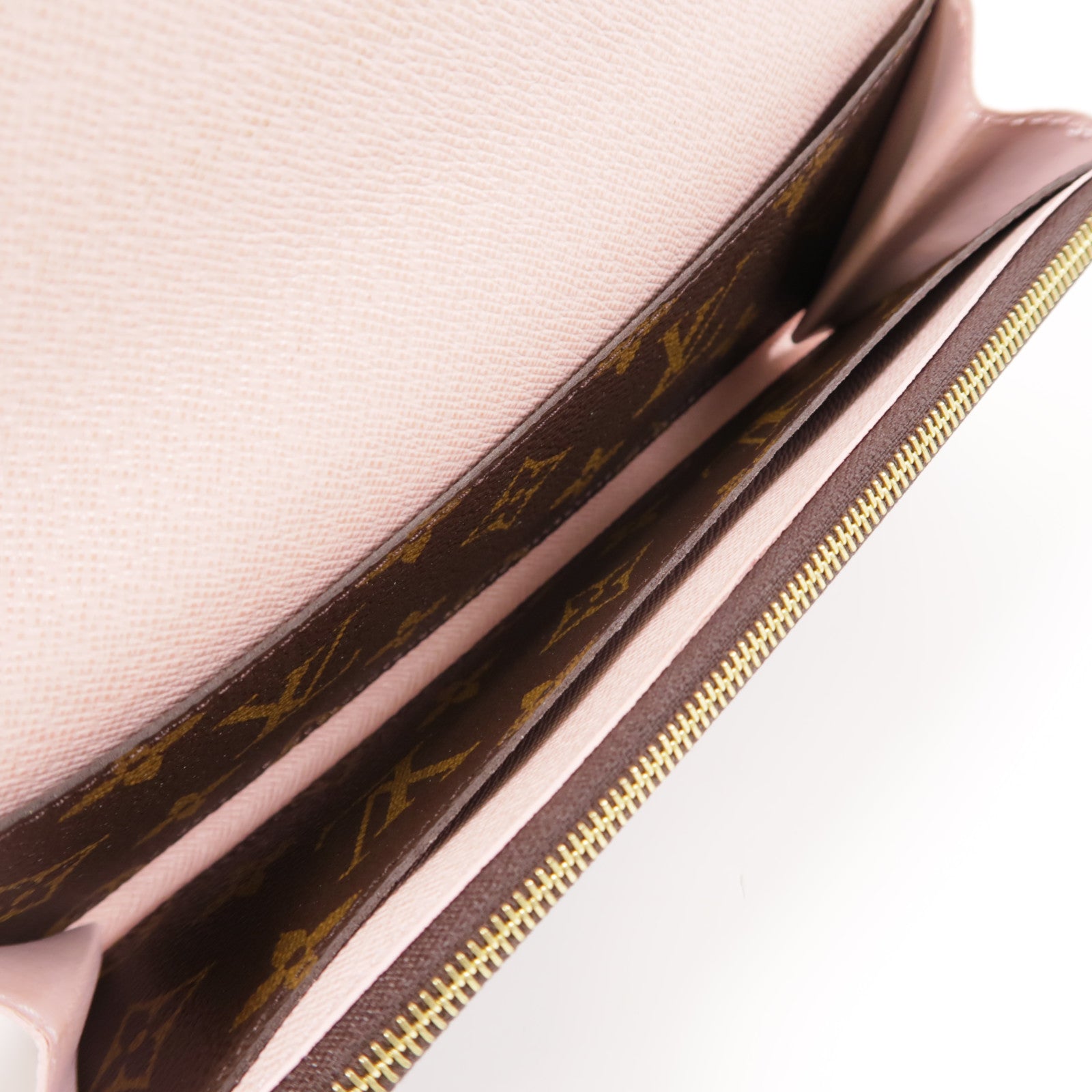 LOUIS VUITTON Monogram Long Wallet金扣長錢包