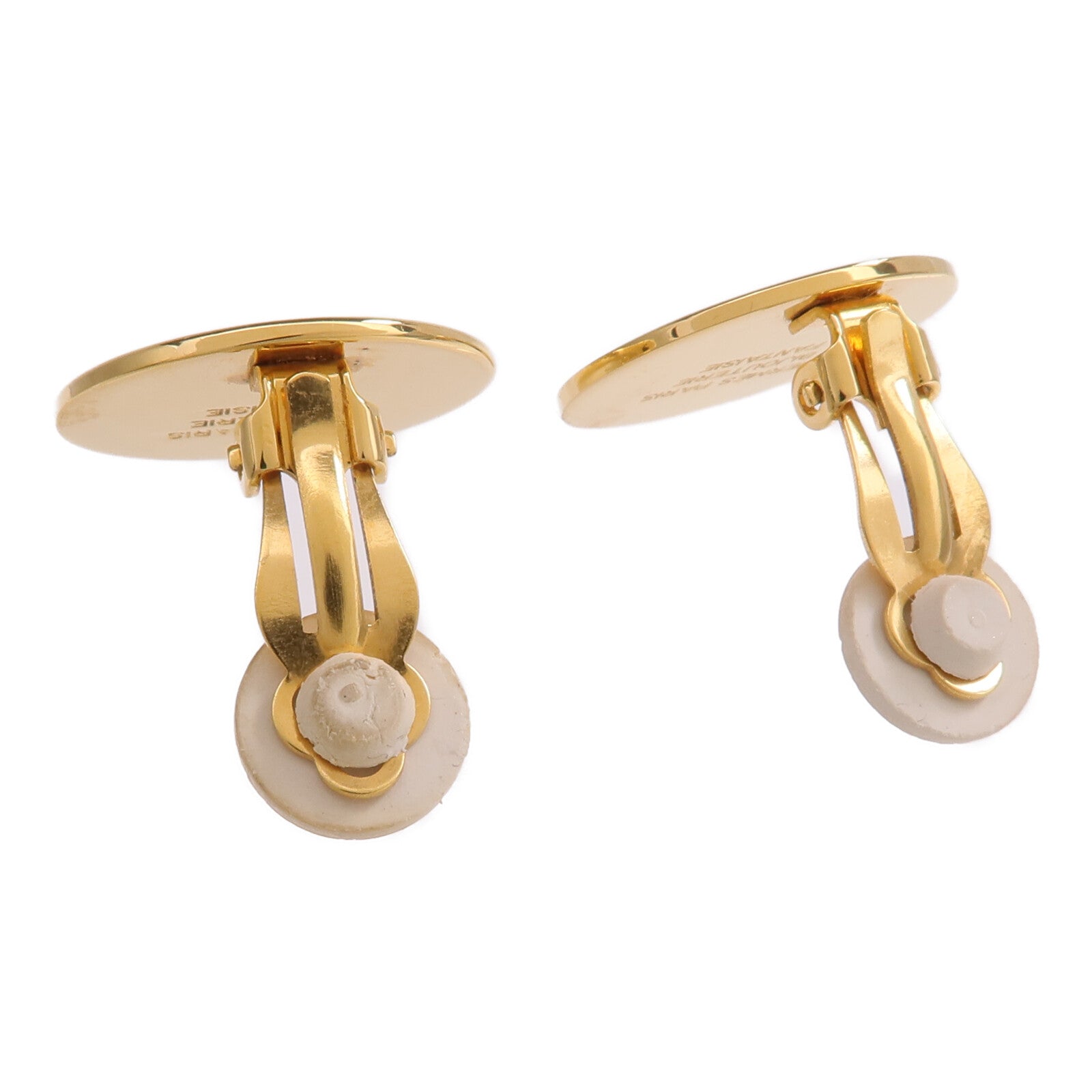 HERMES 金屬Clou De Selle Earrings夾式耳環
