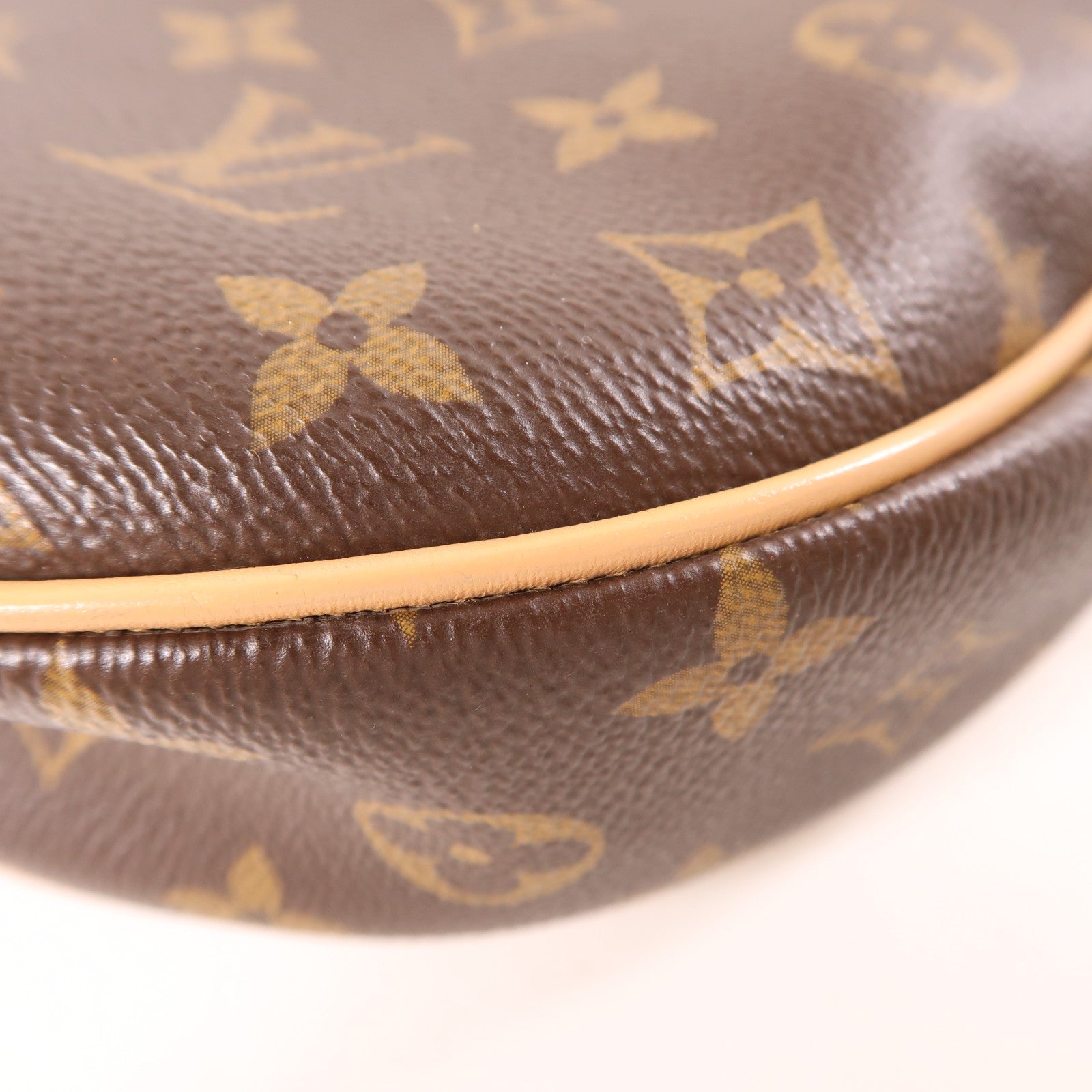 LOUIS VUITTON Monogram Loop金扣肩背袋棕色