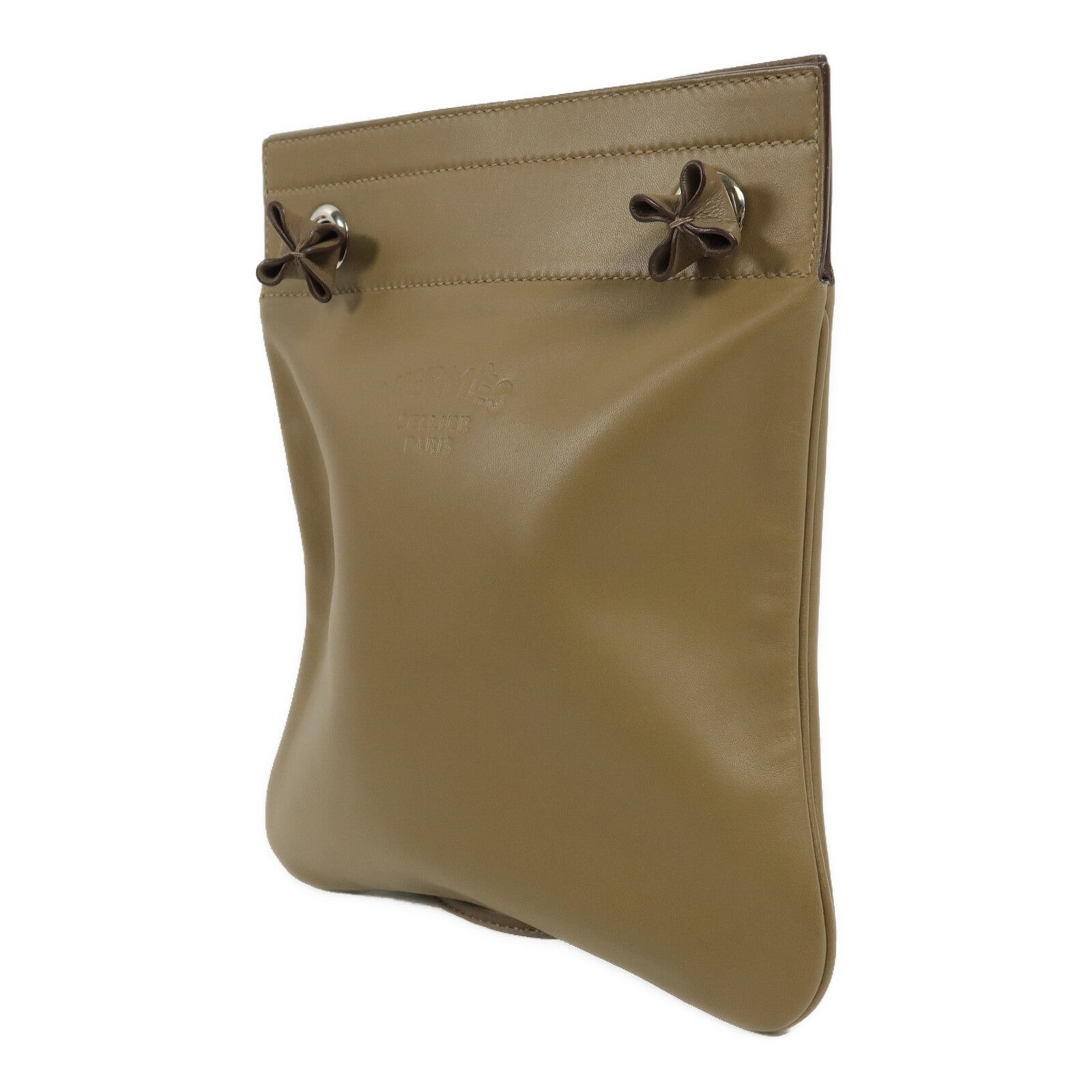 HERMES Swift皮革Aline Mini肩背袋Etoupe
