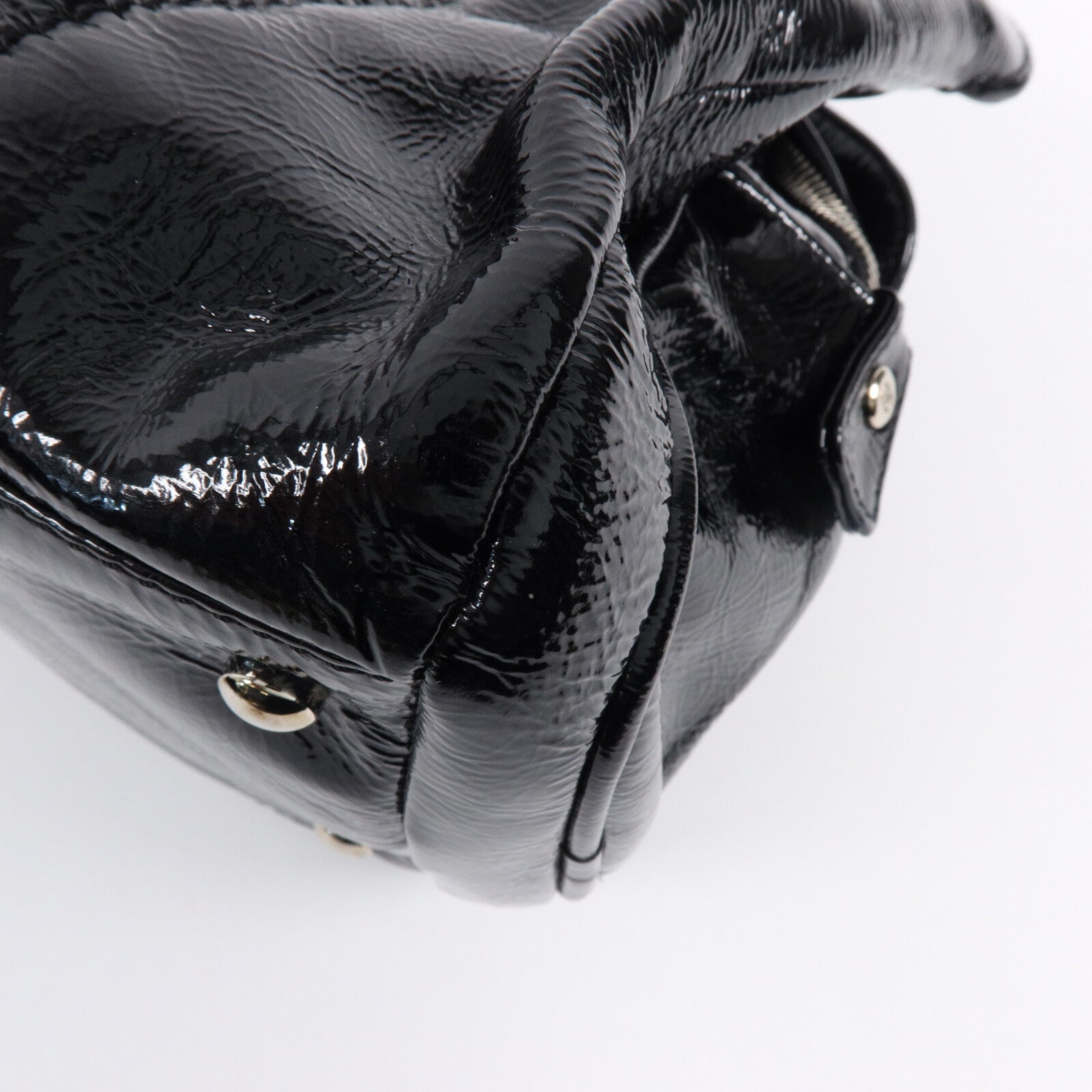 CHANEL 漆皮皮革Luxe Ligne Tote Bag肩背袋/手挽袋