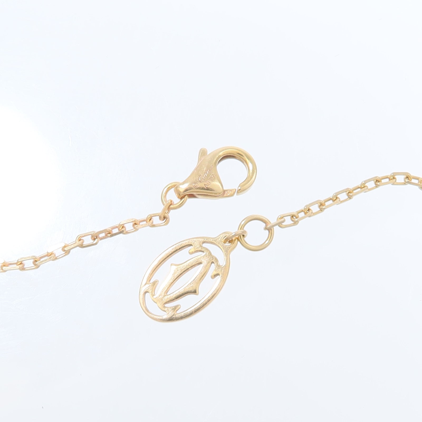 CARTIER 18K玫瑰金d'Amour Pink Sapphire Bracelet粉紅藍寶石手鏈