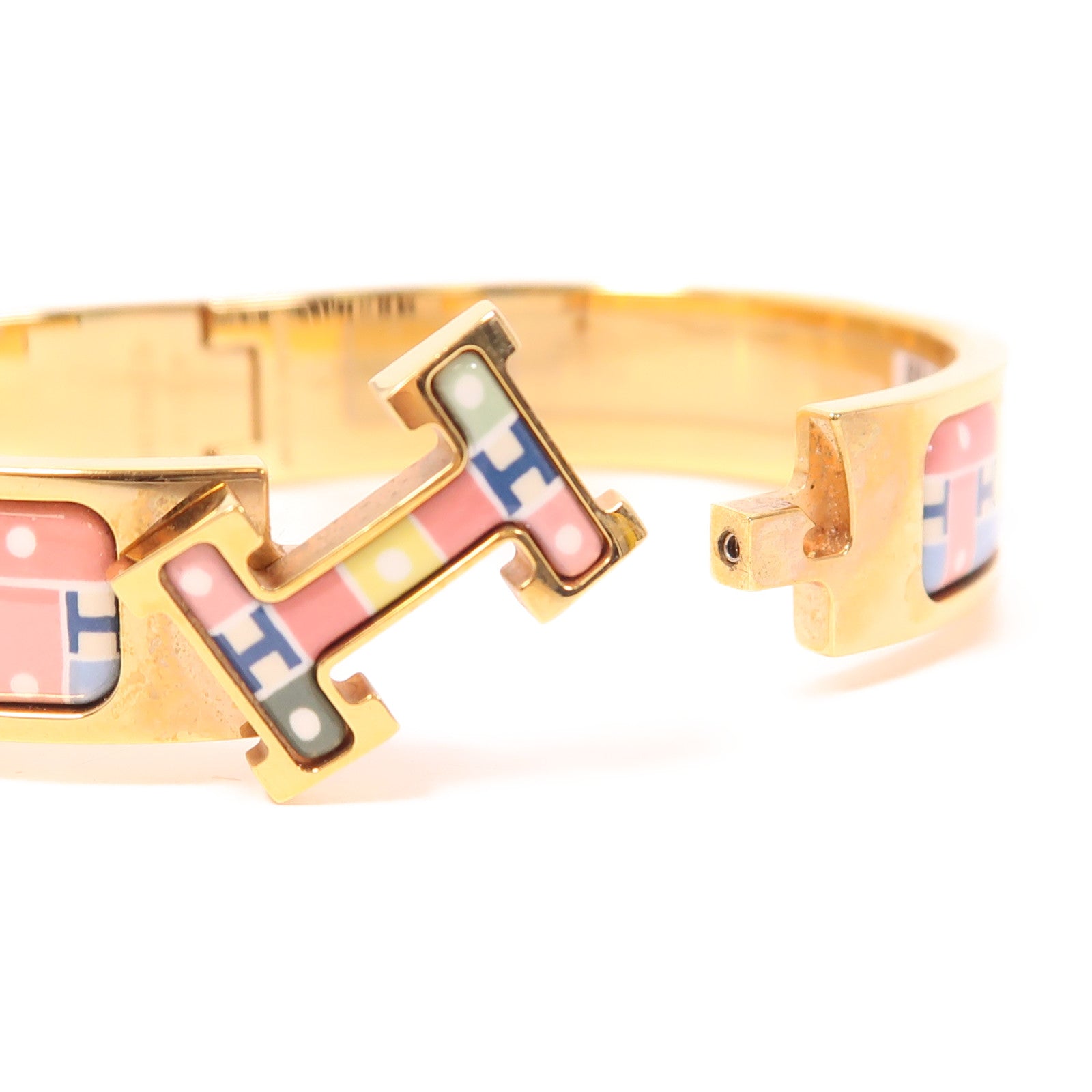 HERMES 金屬Clic H Bracelet手鐲