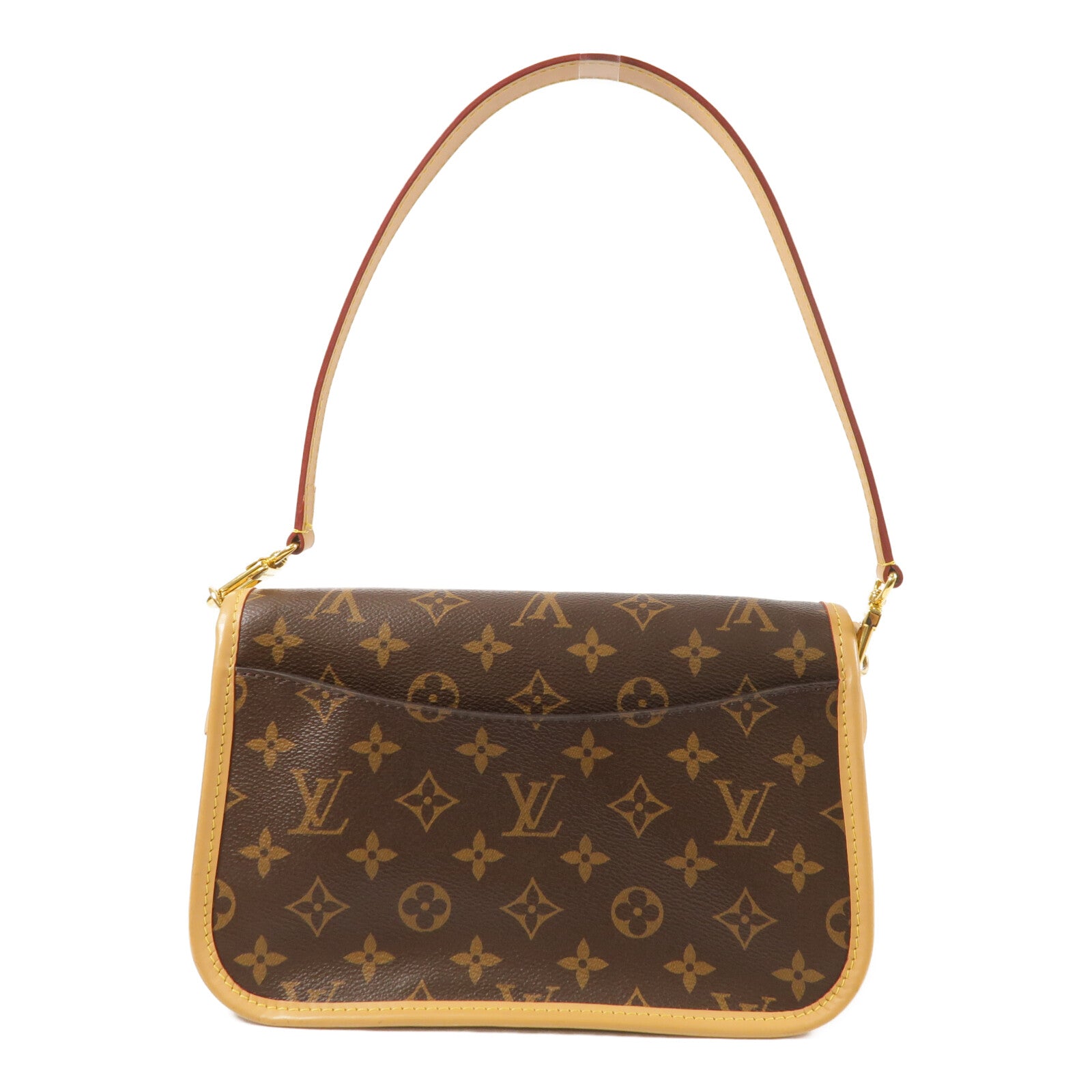 LOUIS VUITTON Monogram Diane金扣手挽肩背兩用袋