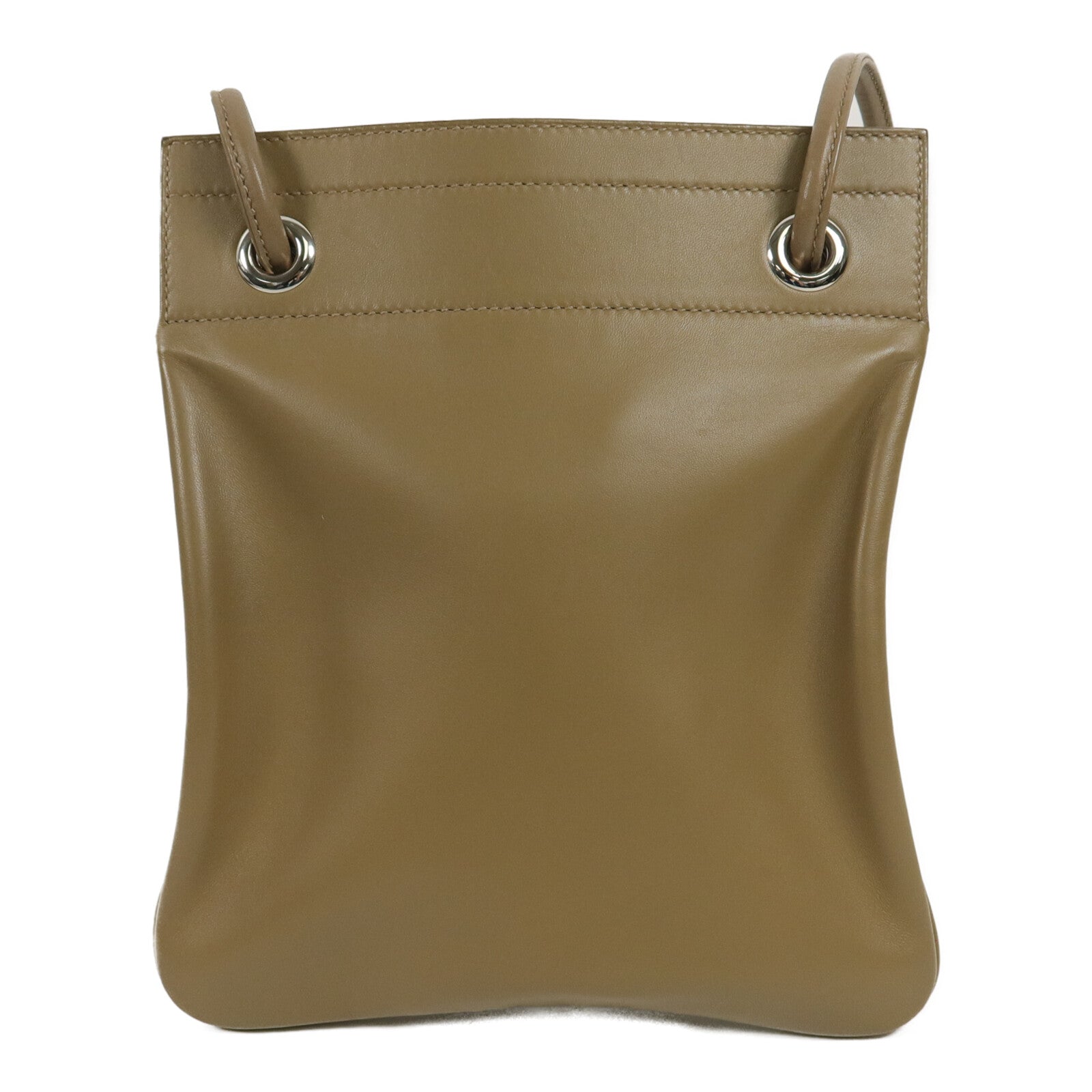 HERMES Swift皮革Aline Mini肩背袋Etoupe