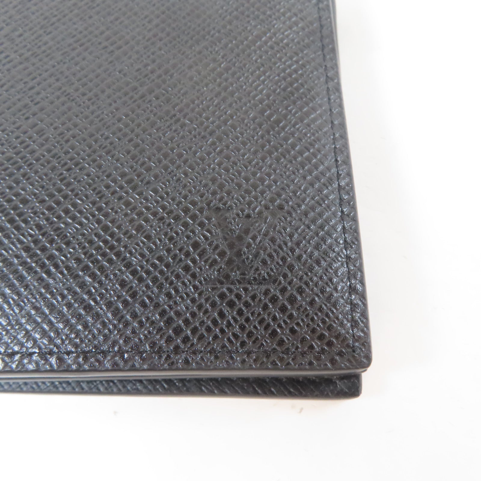 LOUIS VUITTON Tiaga Amerigo Wallet銀扣錢包黑色