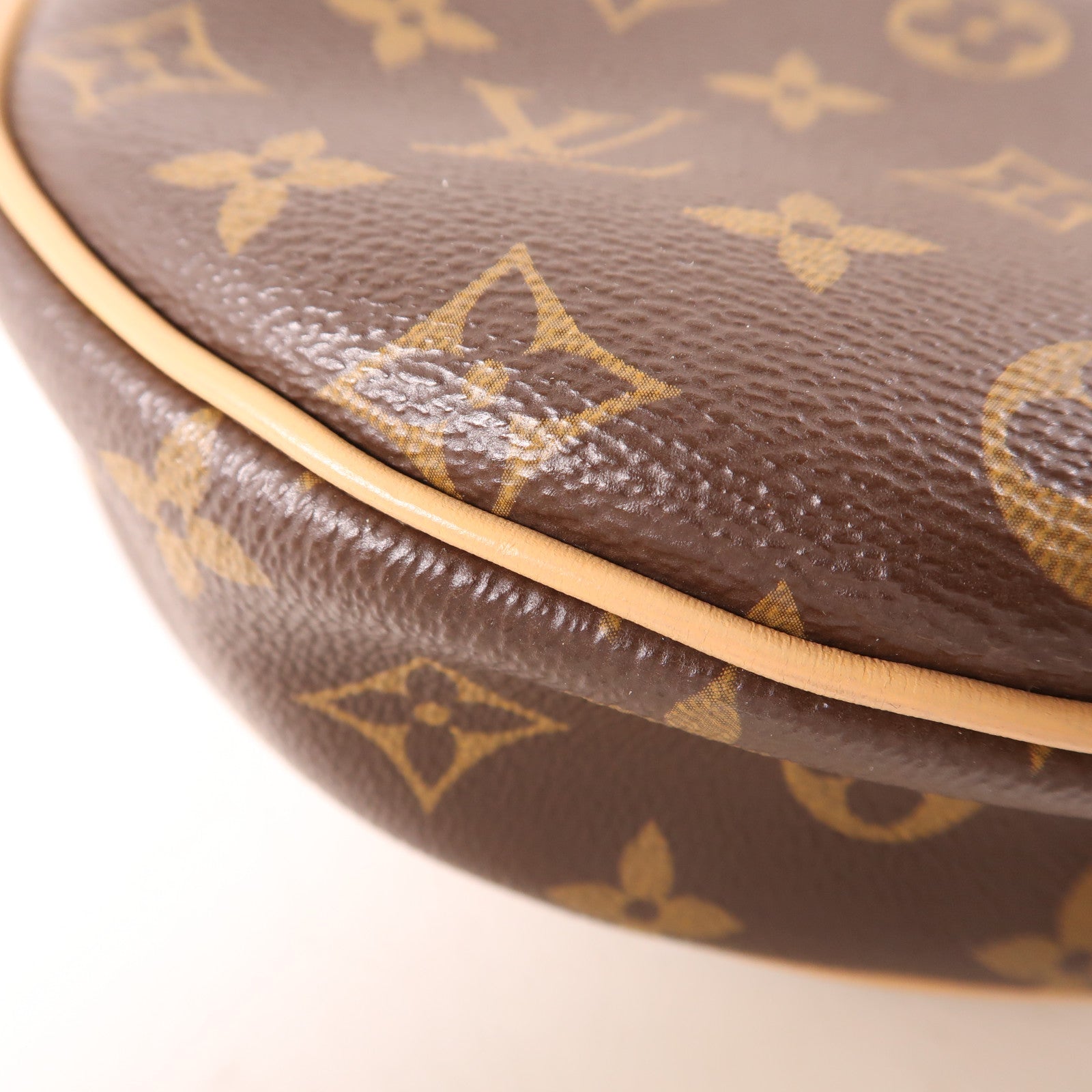 LOUIS VUITTON Monogram Loop金扣肩背袋棕色