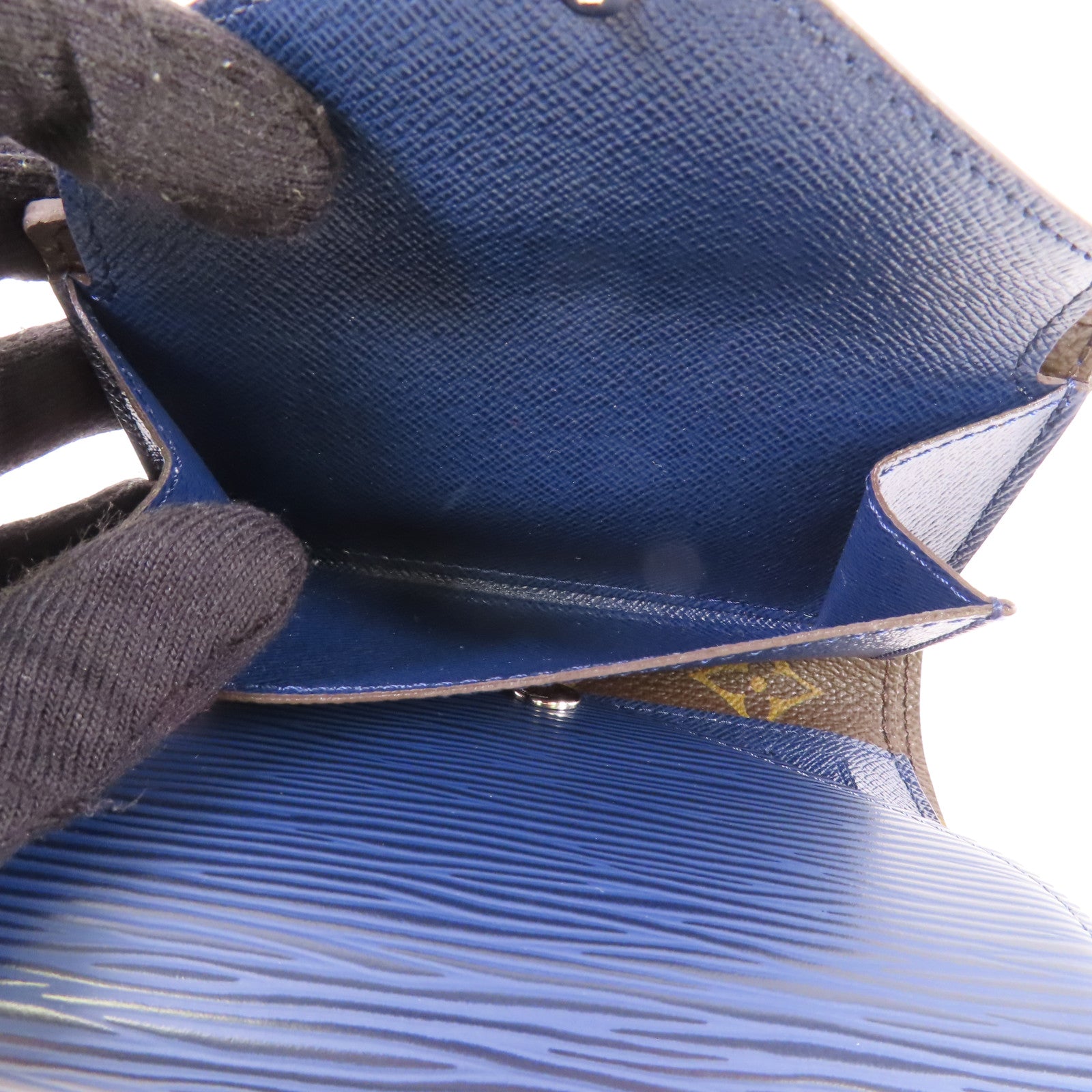 LOUIS VUITTON Monogram/Epi Wallet銀扣錢包