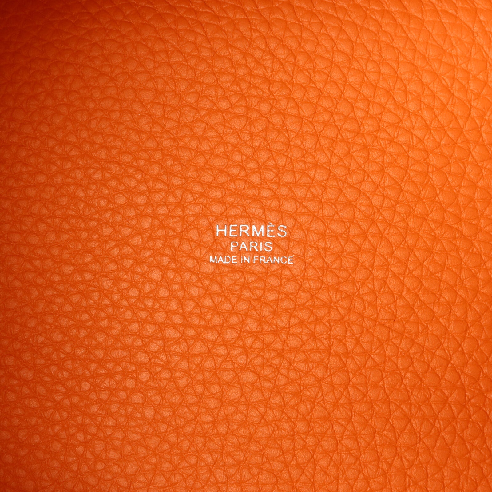HERMES Clemence皮革Picotin PM手挽袋
