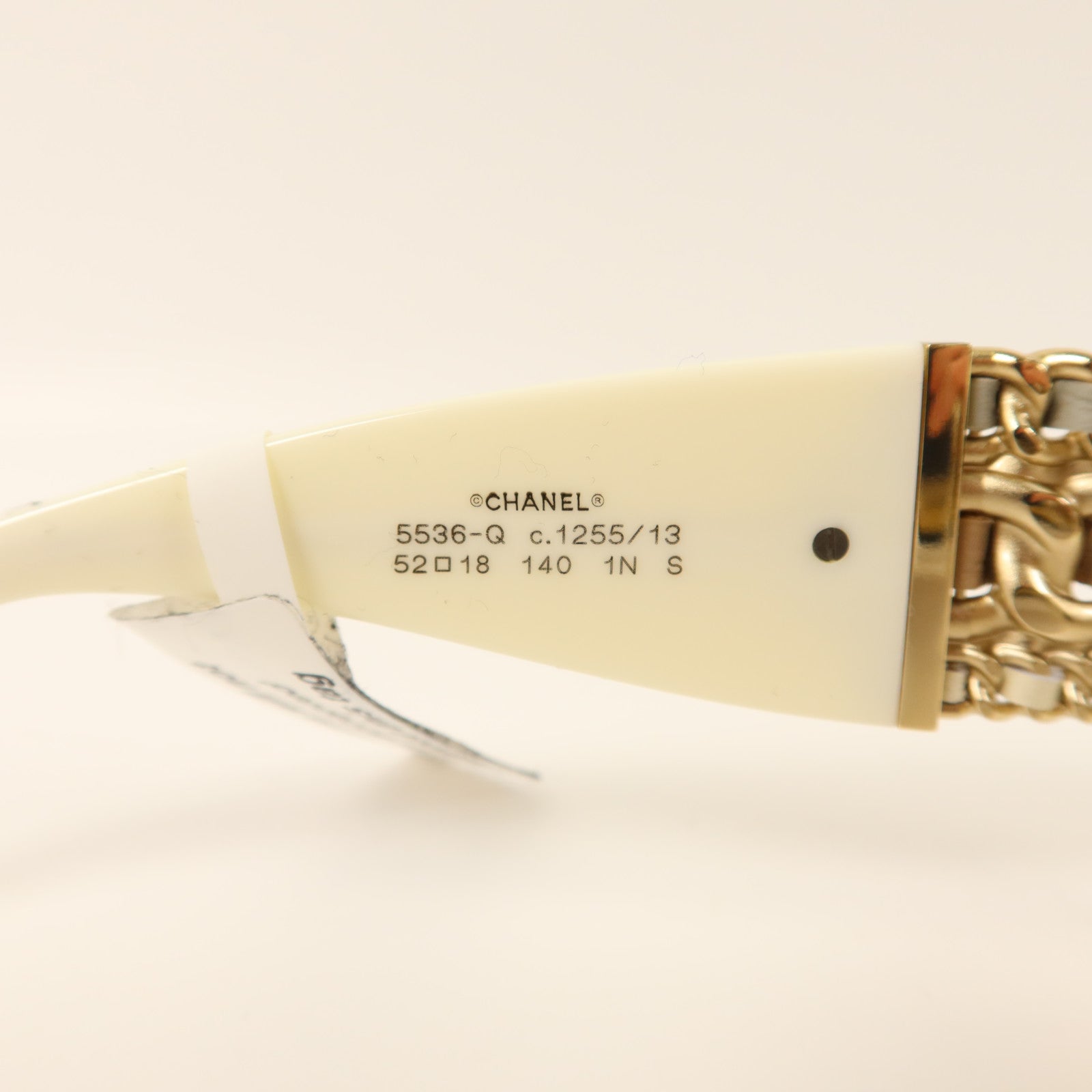CHANEL PVC/金屬Oval Sunglasses太陽眼鏡