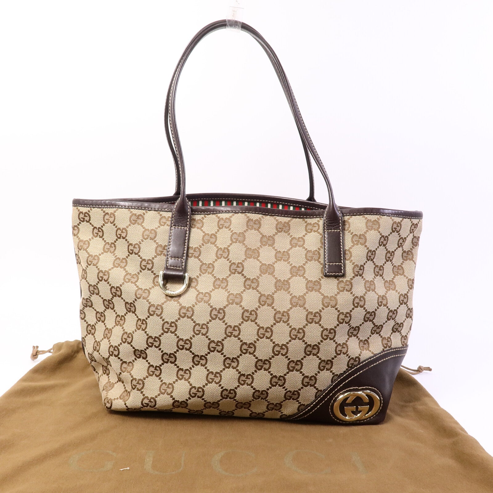 GUCCI 帆布Tote Bag手挽袋