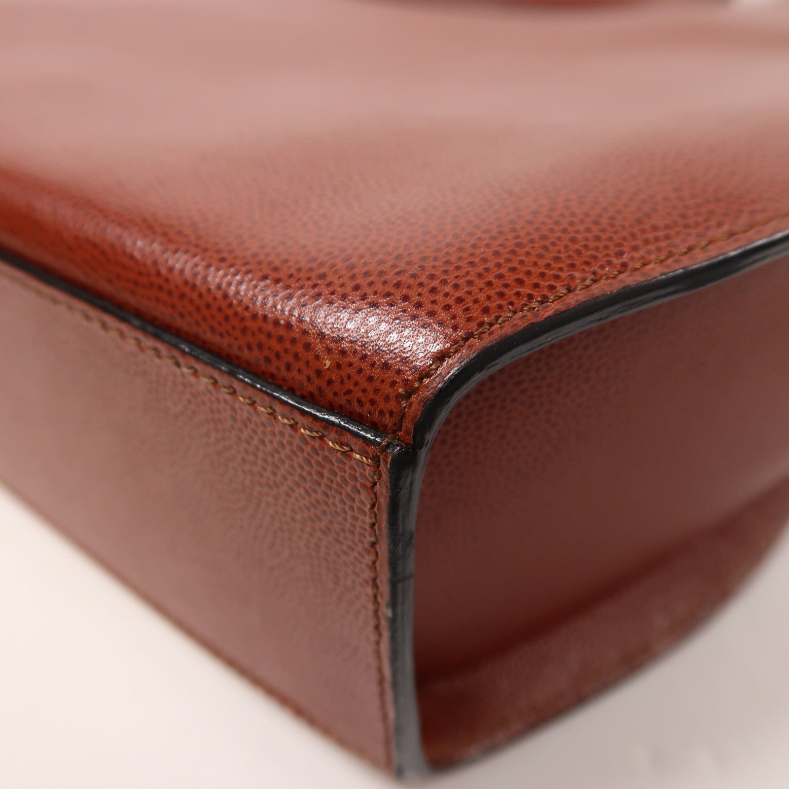 SELECTION 牛皮皮革Panthere Shoulder Bag金扣肩背袋