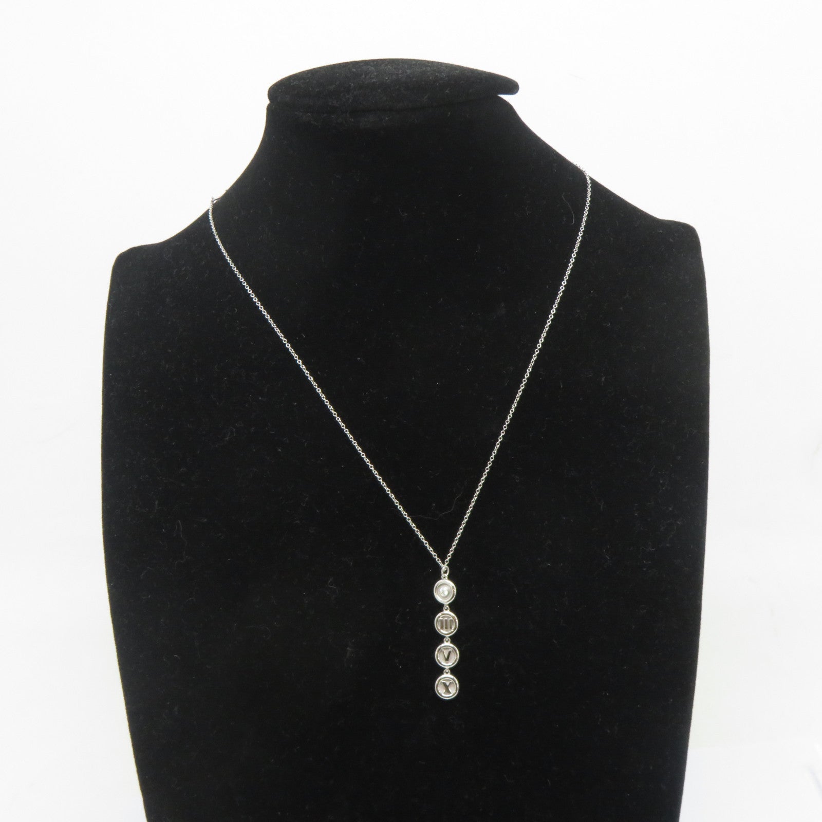 TIFFANY＆CO 【激減優惠】18K白金Atlas Necklace項鍊