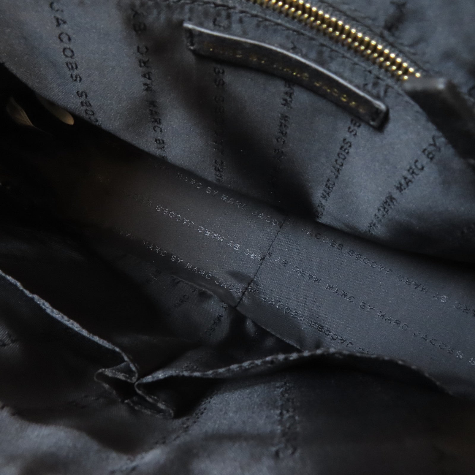 MARC BY MARC JACOBS 牛皮皮革Hand Bag金扣手挽袋藍色/黑色/金色/啡色