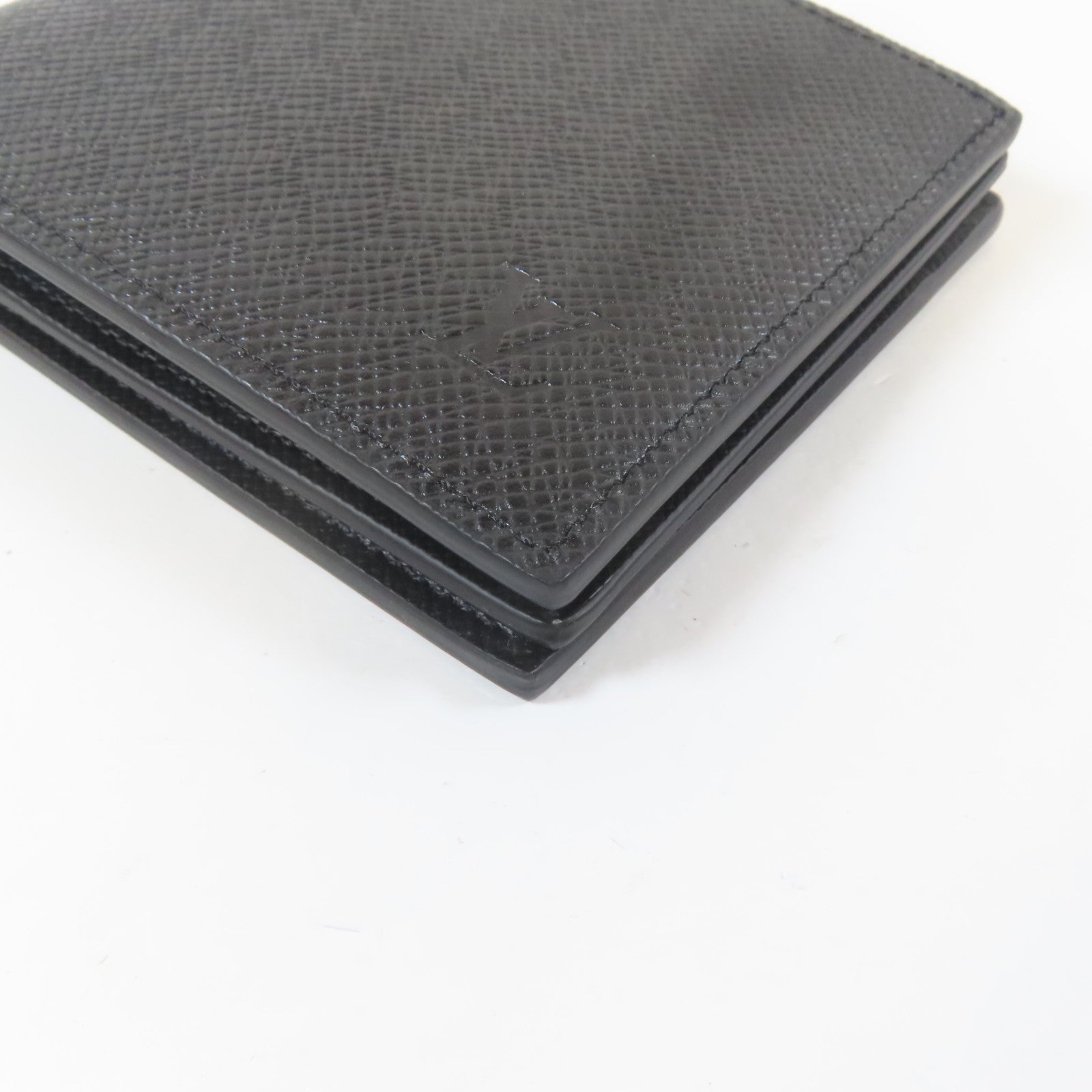 LOUIS VUITTON Tiaga Amerigo Wallet銀扣錢包黑色