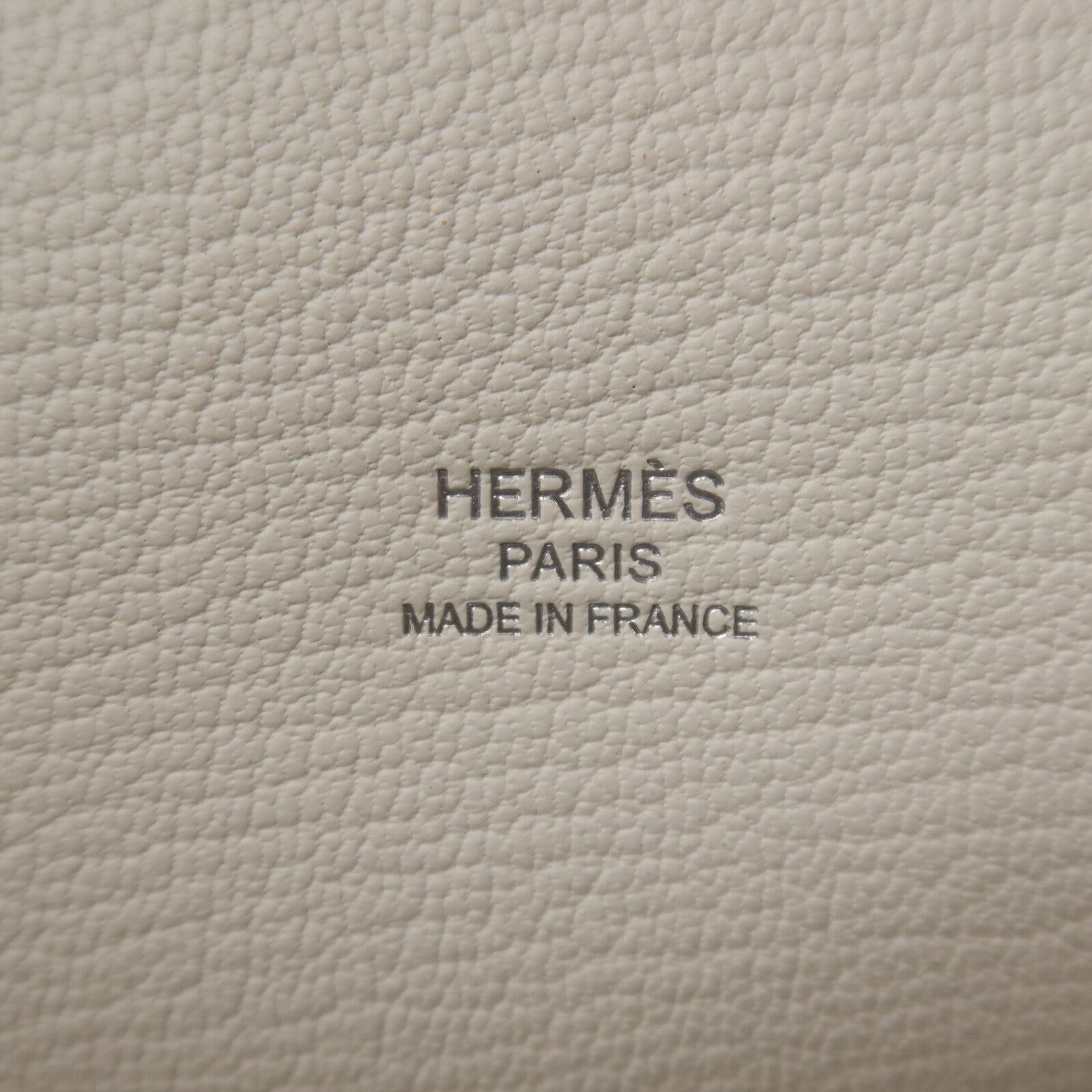 HERMES Togo皮革Jypsiere 28肩背袋Blanc