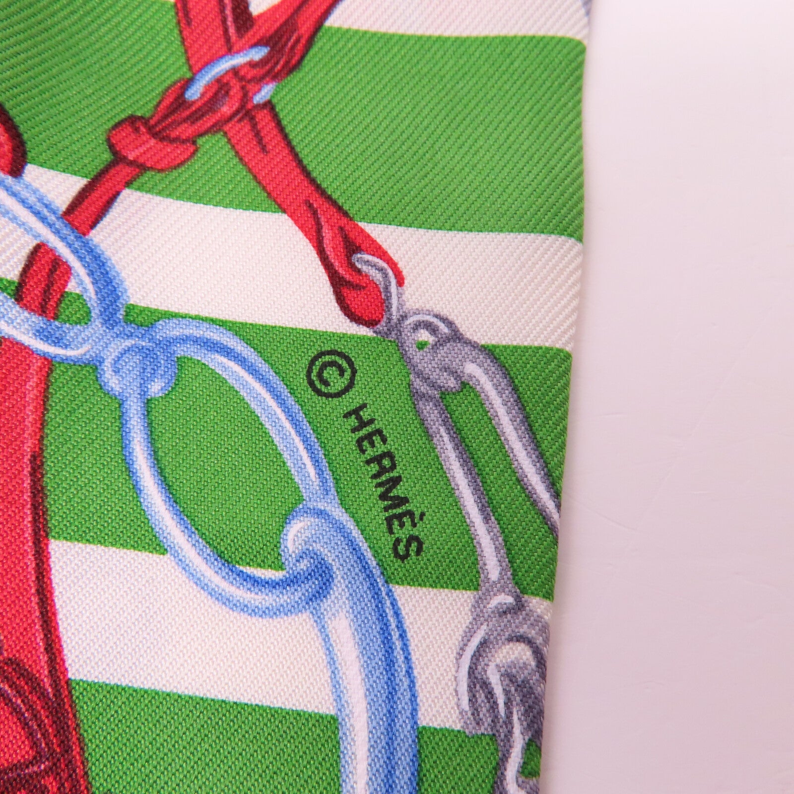 HERMES 絲質Twilly Scarf絲巾
