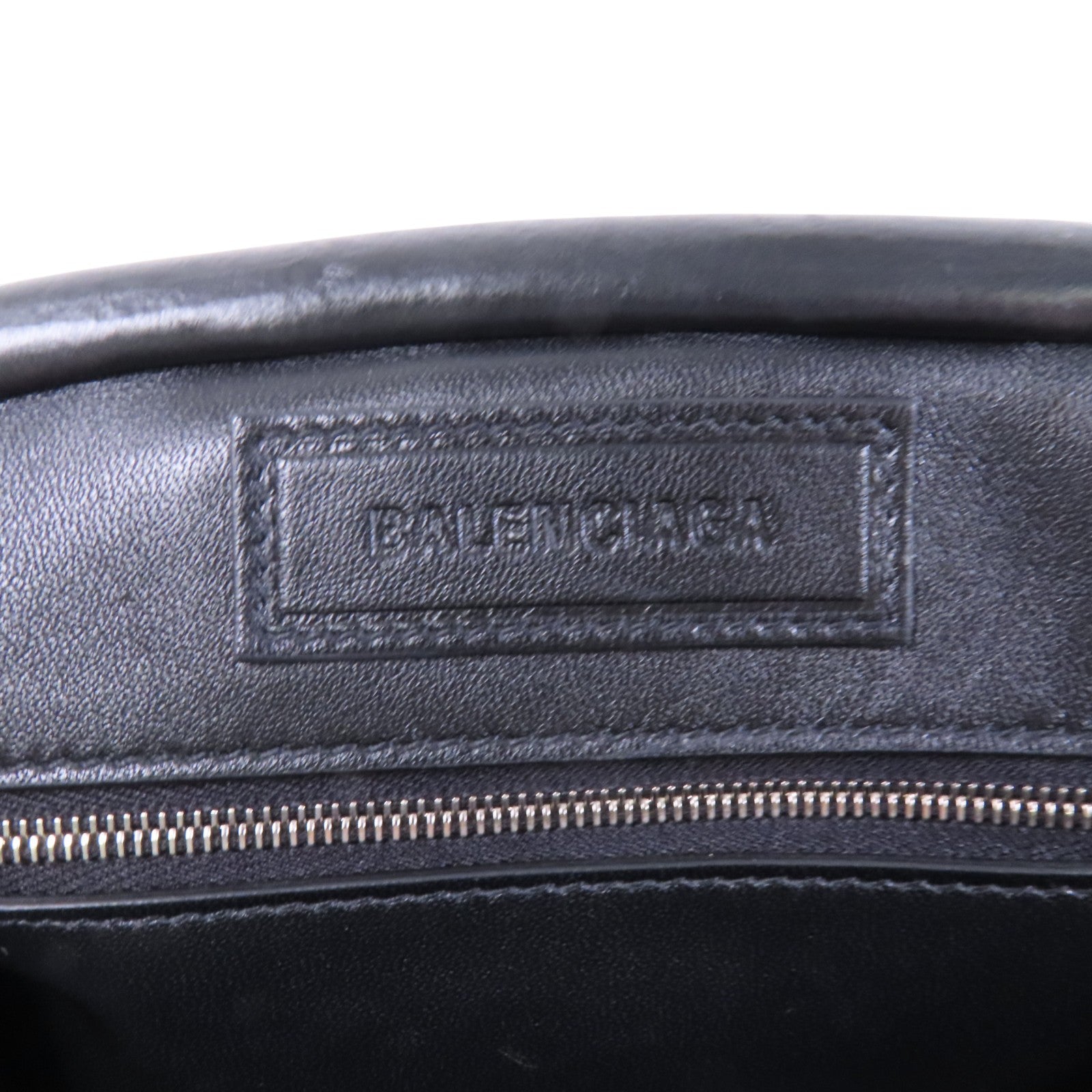 BALENCIAGA 牛皮皮革Clutch銀扣手拿包