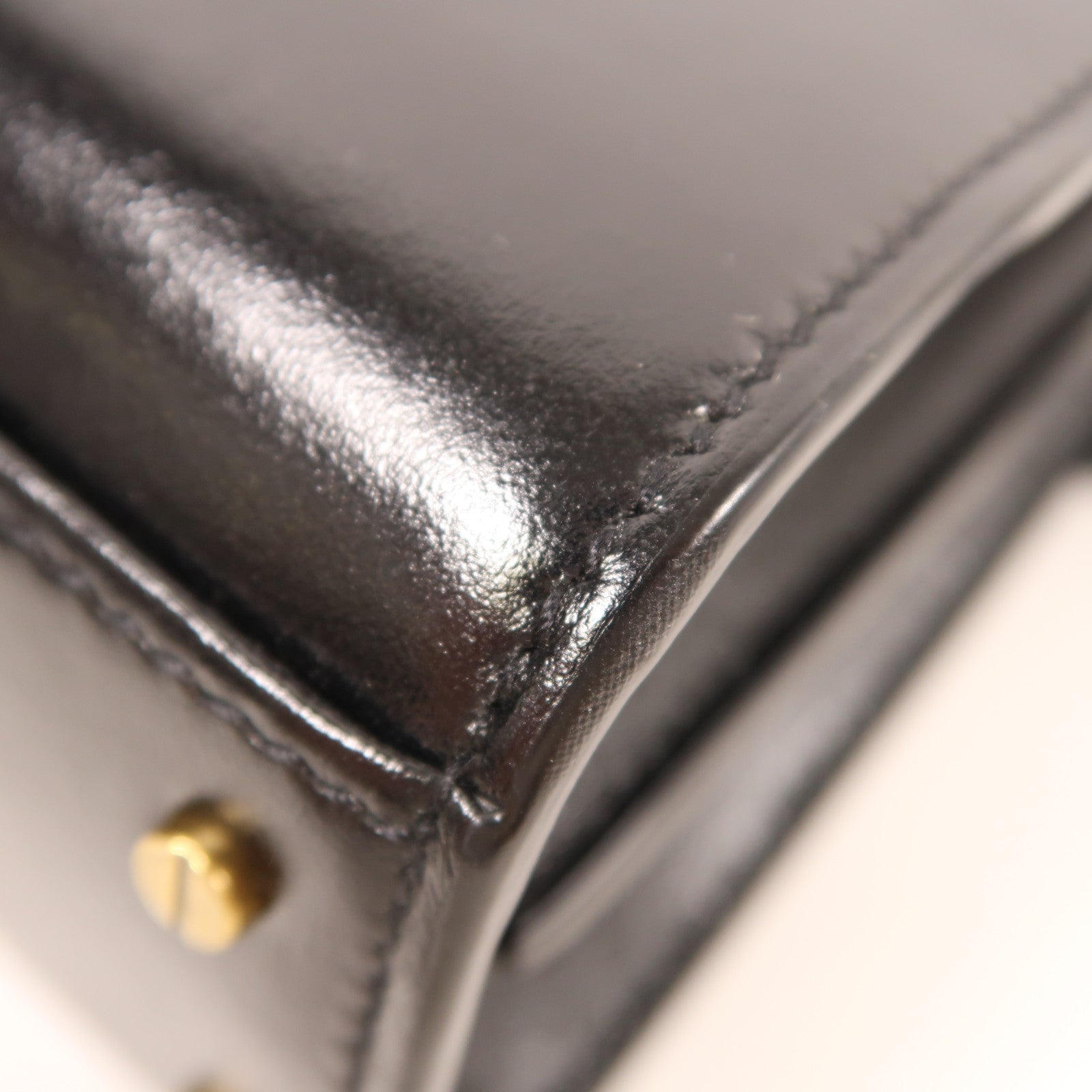 SAINT LAURENT 牛皮皮革2 Way Shoulder Bag金扣手挽肩背兩用袋