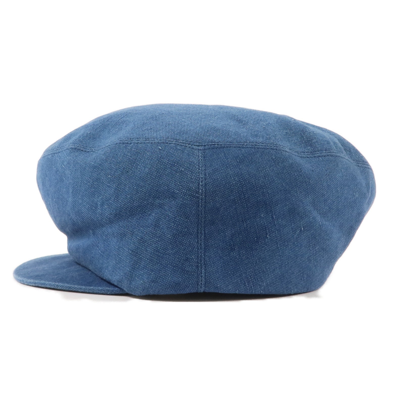 HERMES 麻布Saint-Honore Casquette Hat帽子