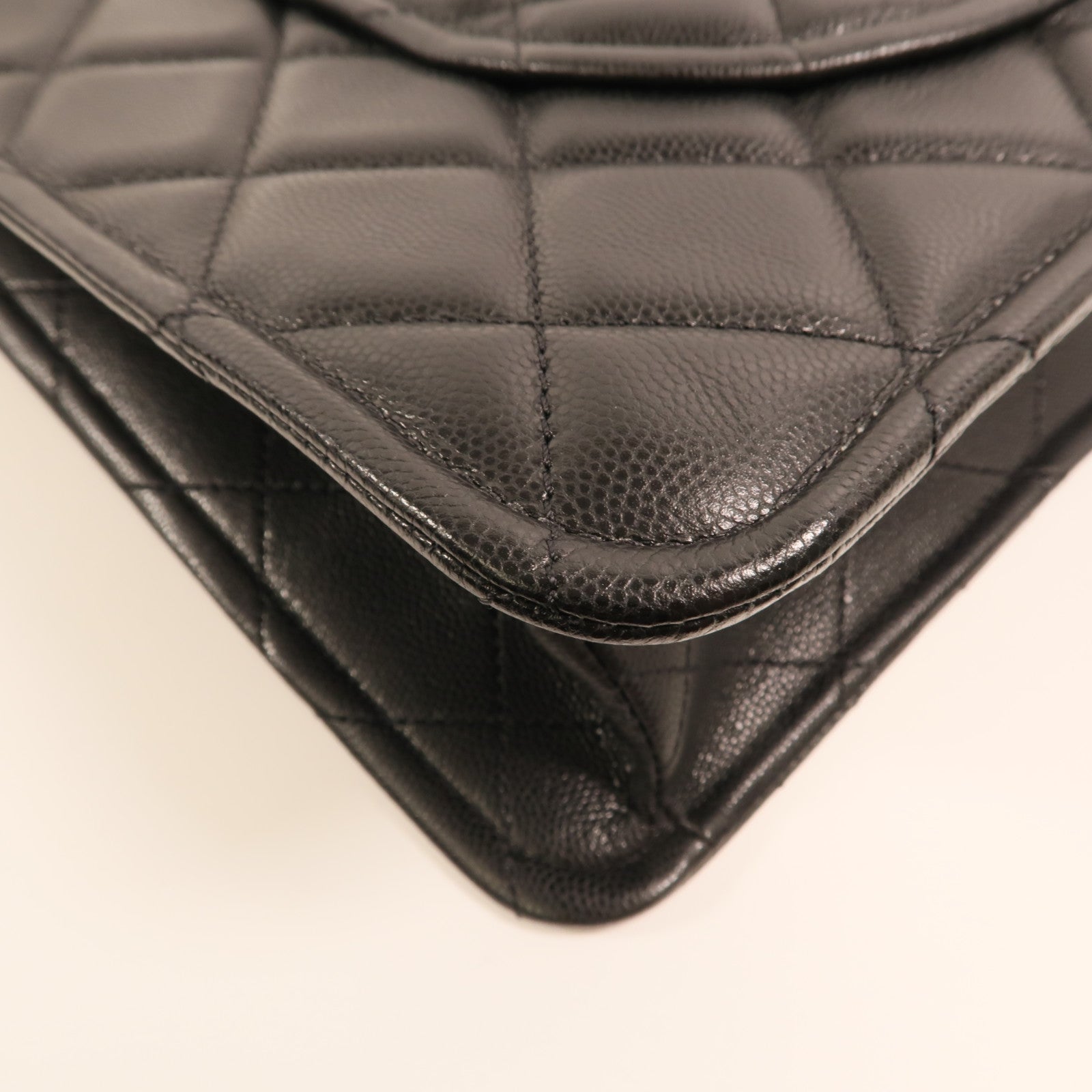 CHANEL 牛皮皮革Quilted Timeless CC Chain Tote金扣鏈帶肩背袋