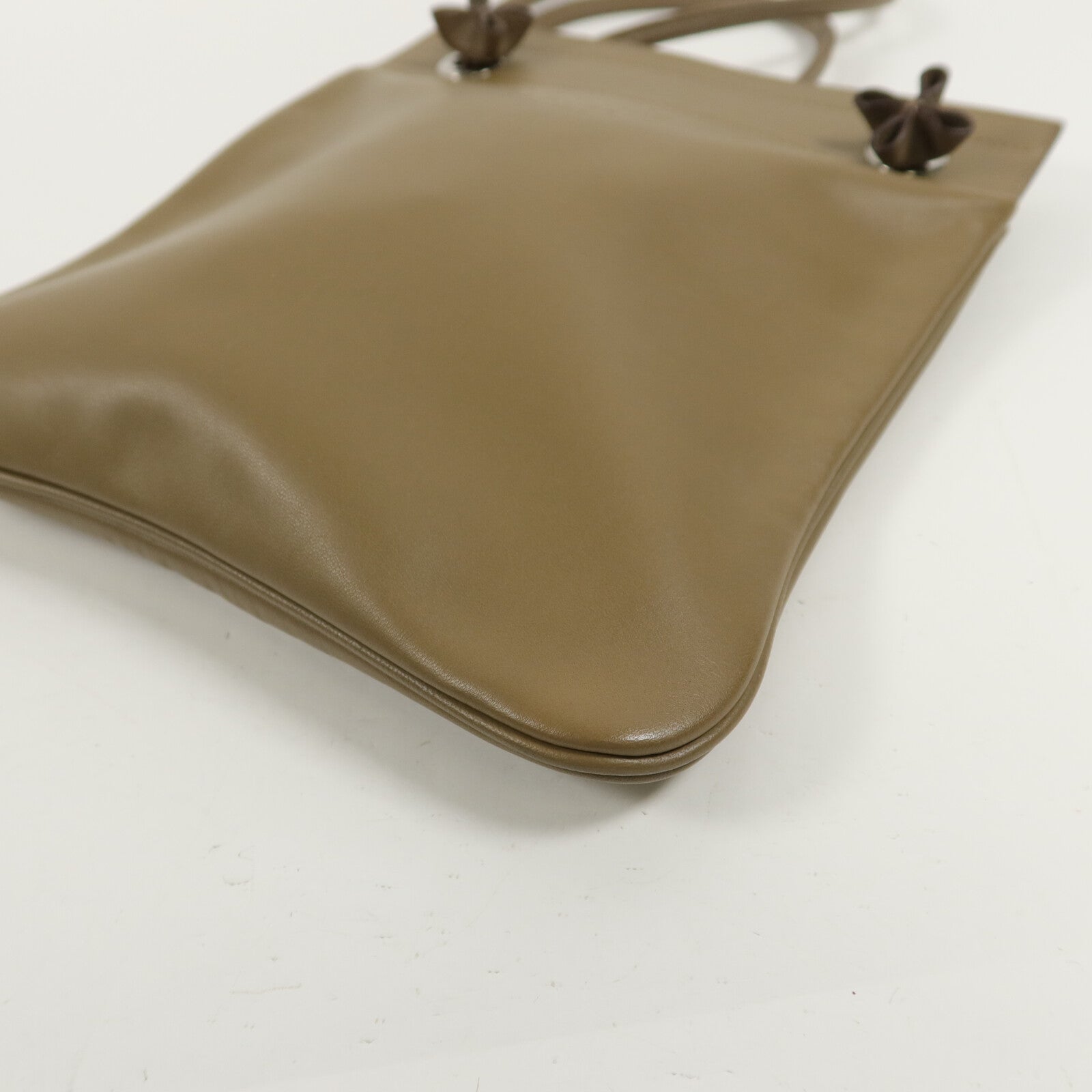 HERMES Swift皮革Aline Mini肩背袋Etoupe