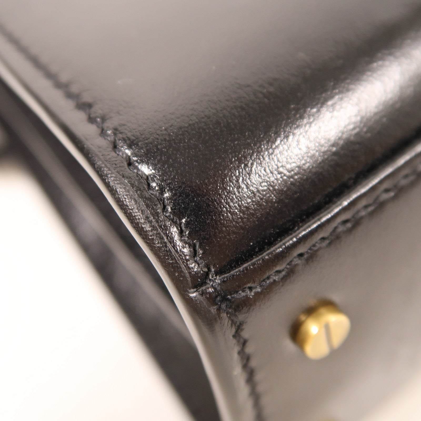 SAINT LAURENT 牛皮皮革2 Way Shoulder Bag金扣手挽肩背兩用袋