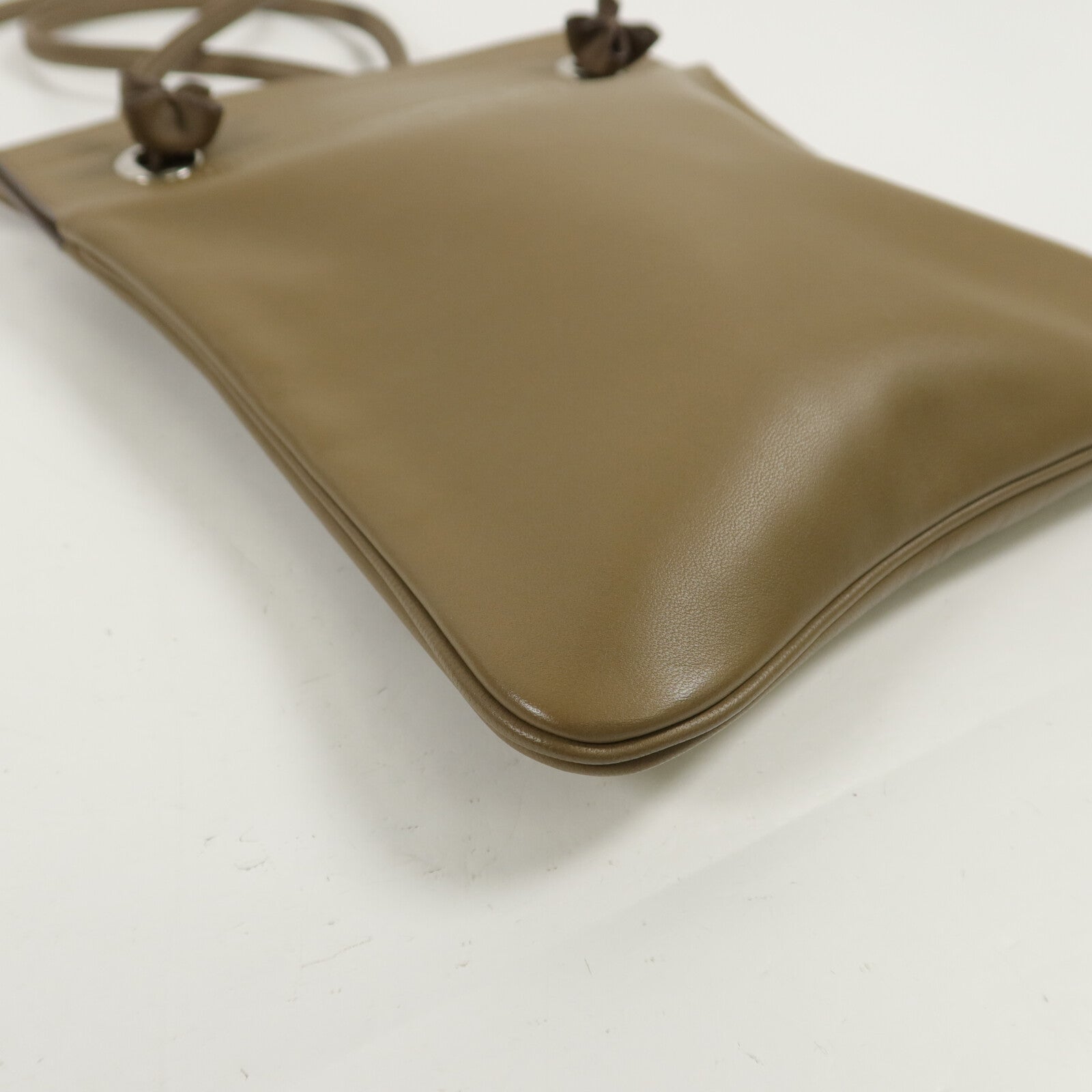 HERMES Swift皮革Aline Mini肩背袋Etoupe
