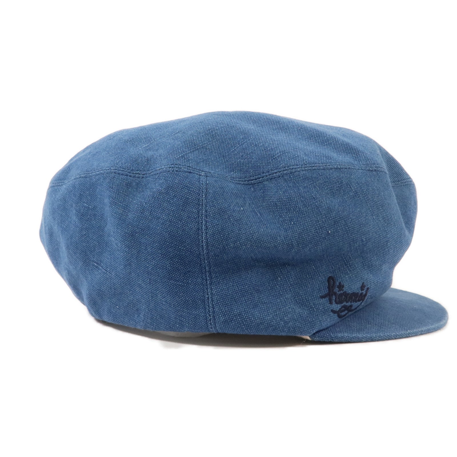 HERMES 麻布Saint-Honore Casquette Hat帽子