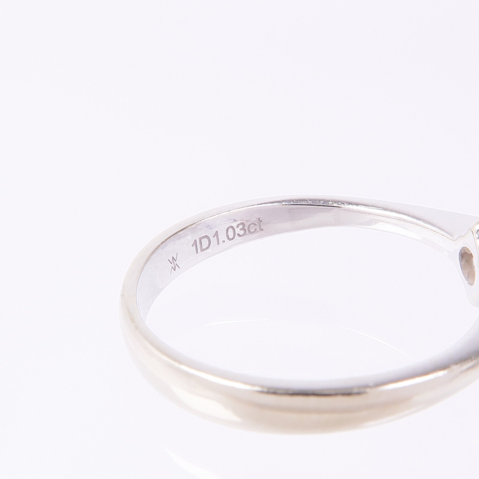 JEWELRY 【激減優惠】18K白金Diamond Ring鑽石戒指US#4.75