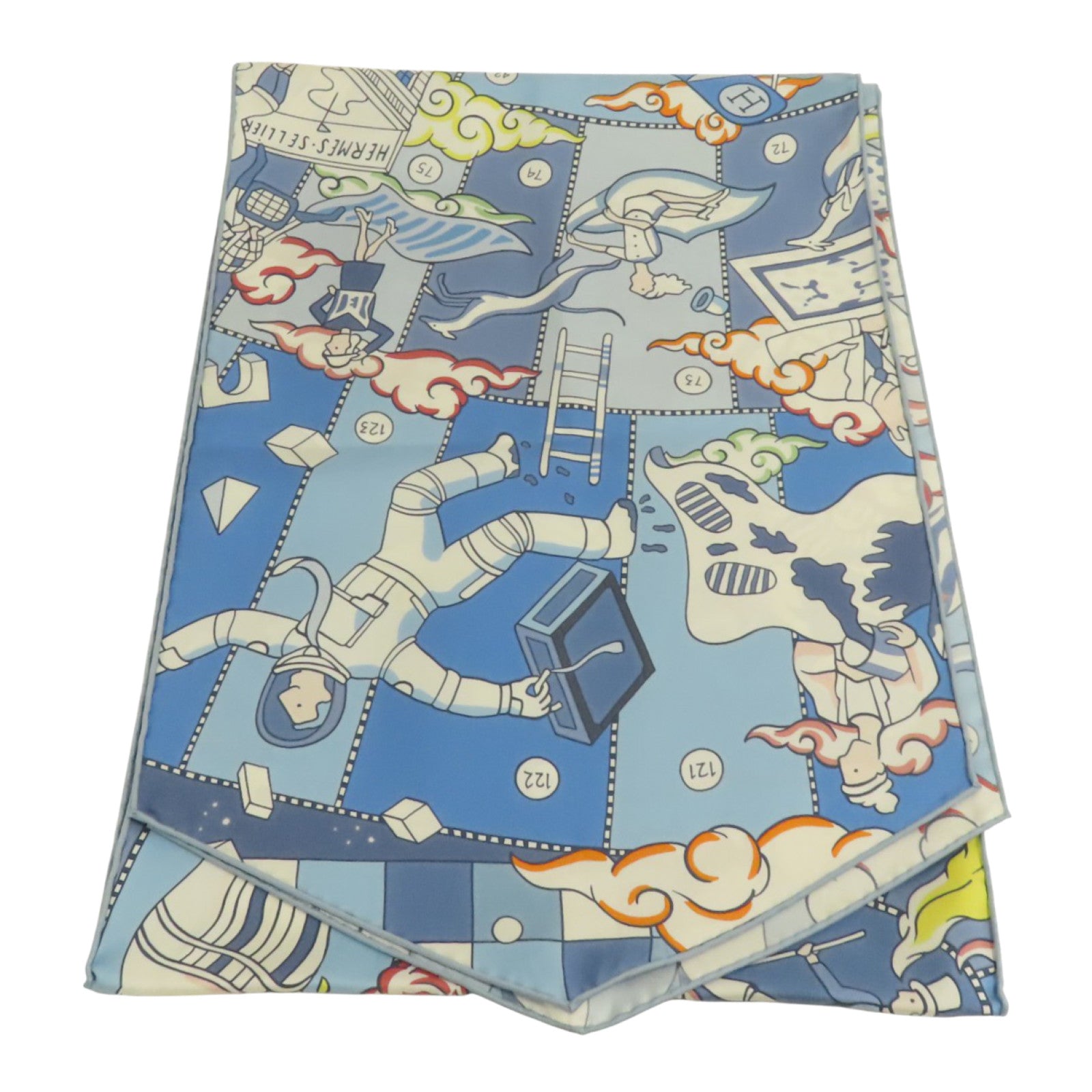 HERMES 絲質Maxi Twilly Scarf絲巾