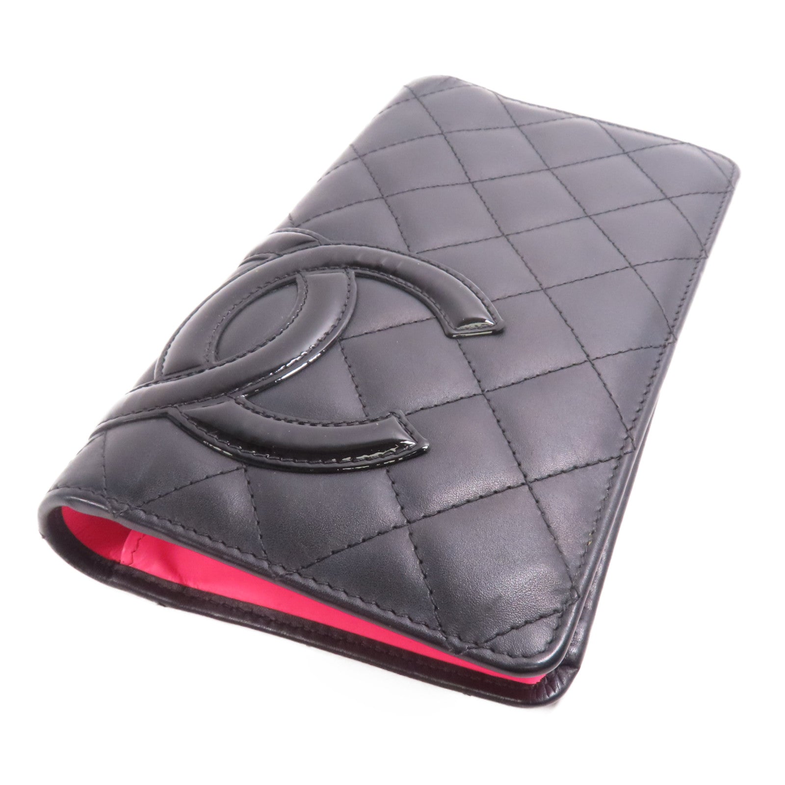 CHANEL 牛皮皮革Cambon Long Wallet長錢包